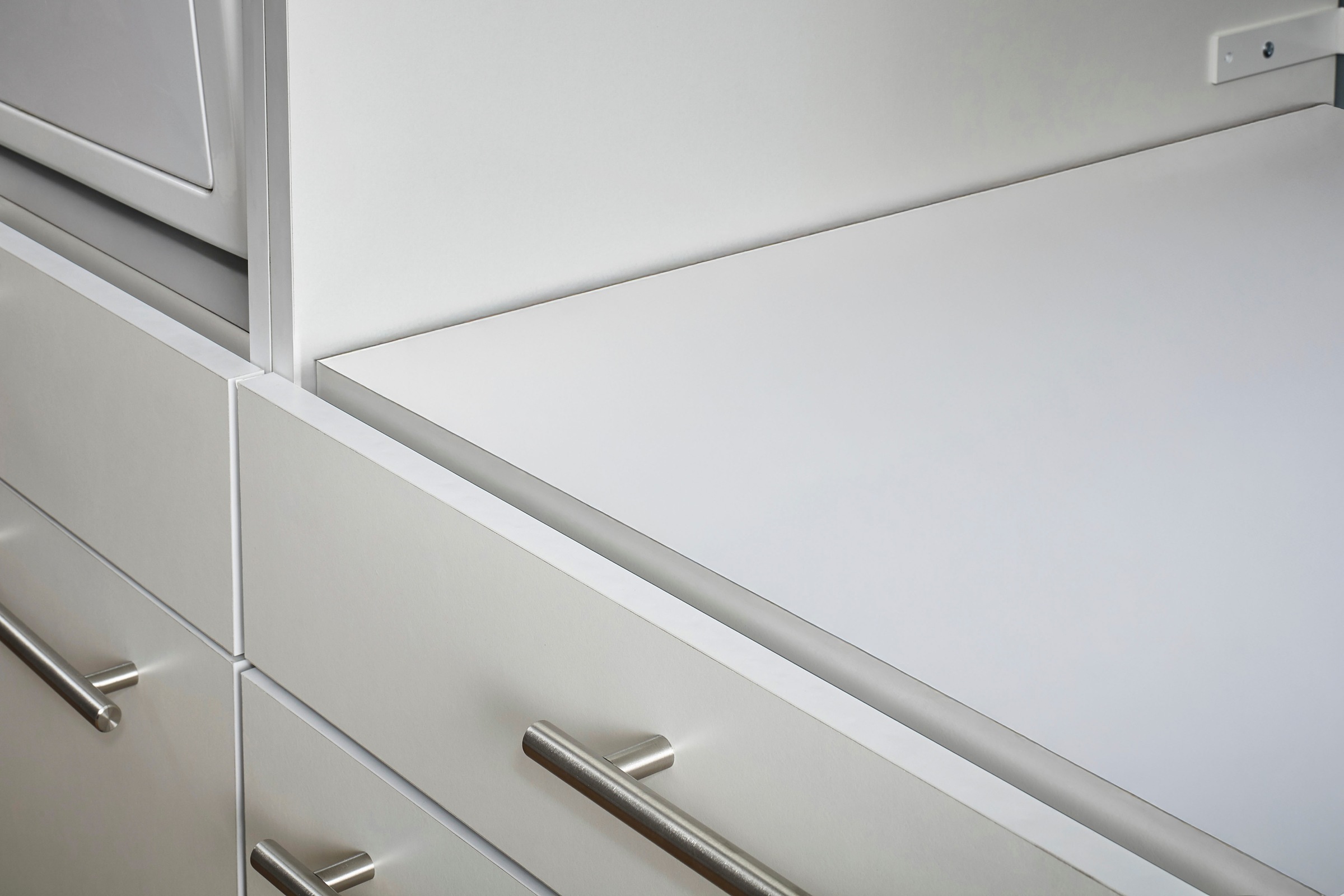 Laundreezy Mehrzweckschrank-Set »Laundreezy, 4-tlg. Mehrzweckschrank-Set B/H/T 118/200/68 cm«, (4 St.), Breite 118 cm, Soft-Close-Funktion für Türen