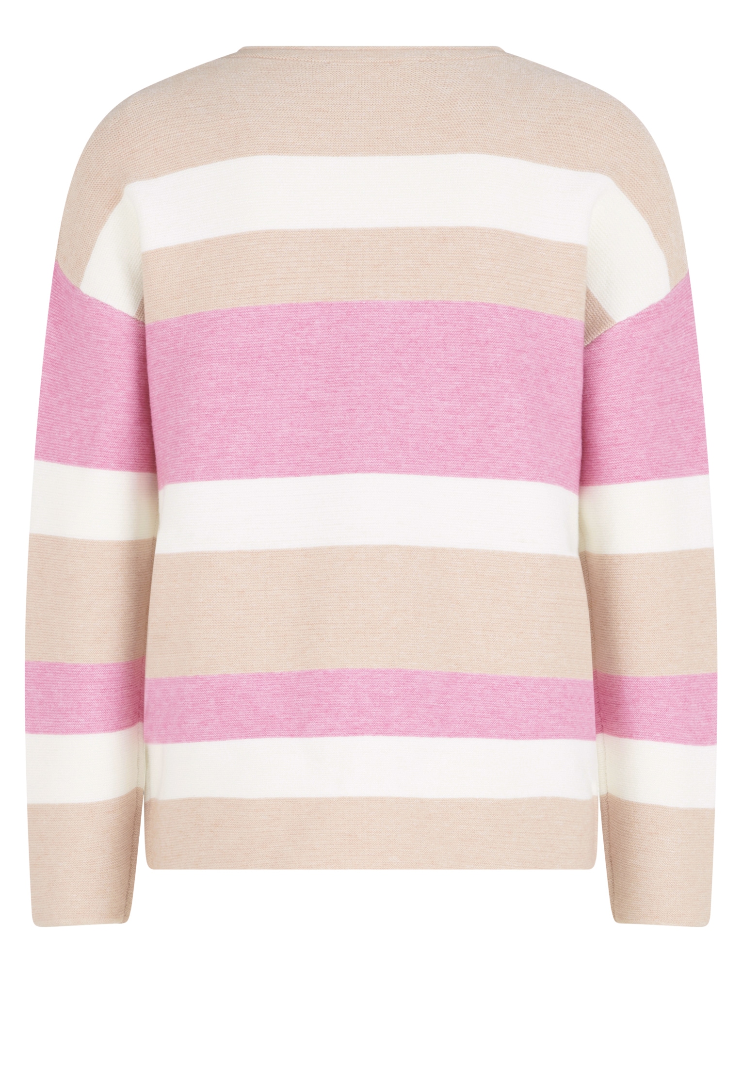 Betty&Co Strickpullover »Betty & Co Strickpullover mit Streifen«, (1 tlg.), Struktur