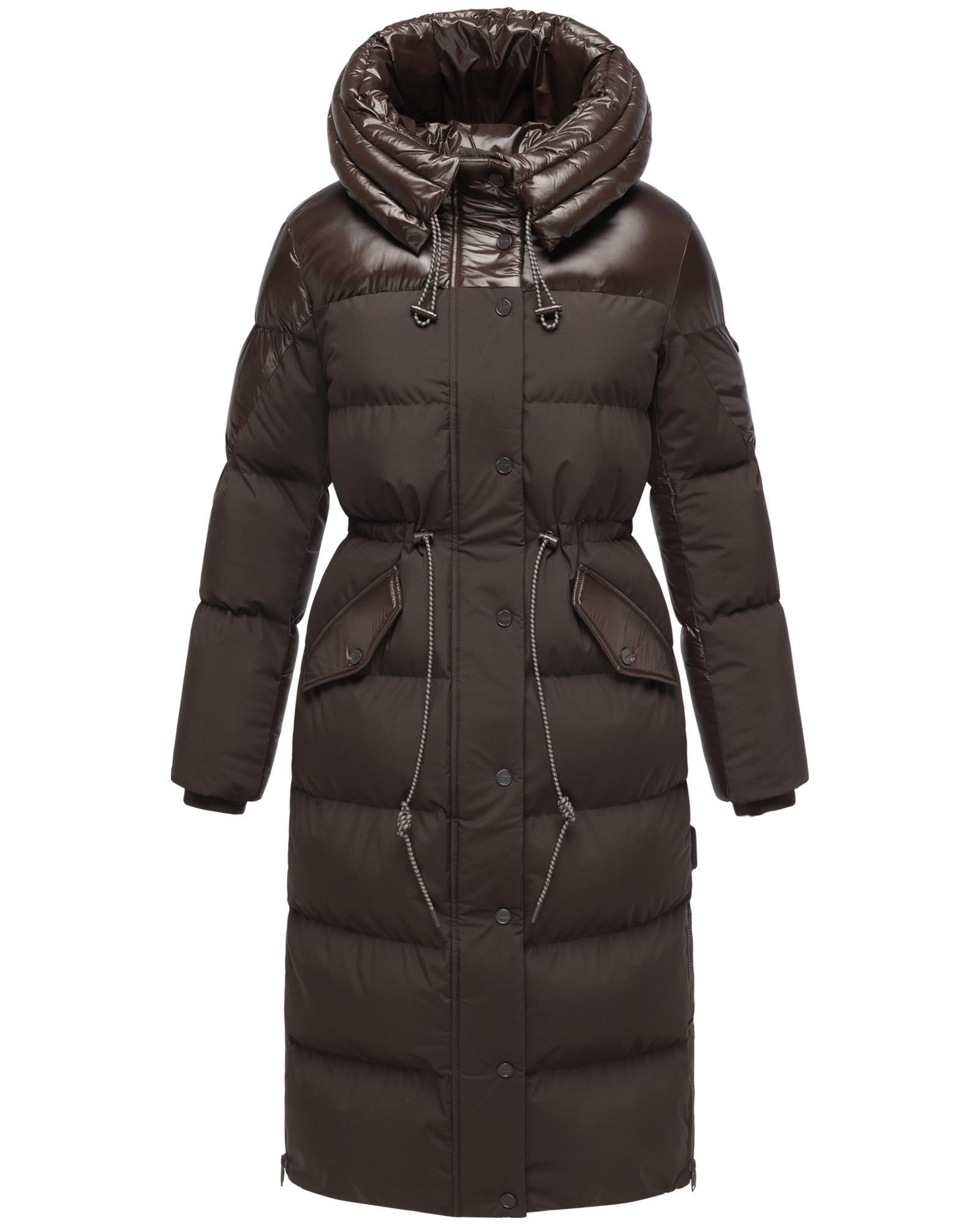 Navahoo Steppmantel "Knusperherz 14", Langer gesteppter Damen Wintermantel günstig online kaufen