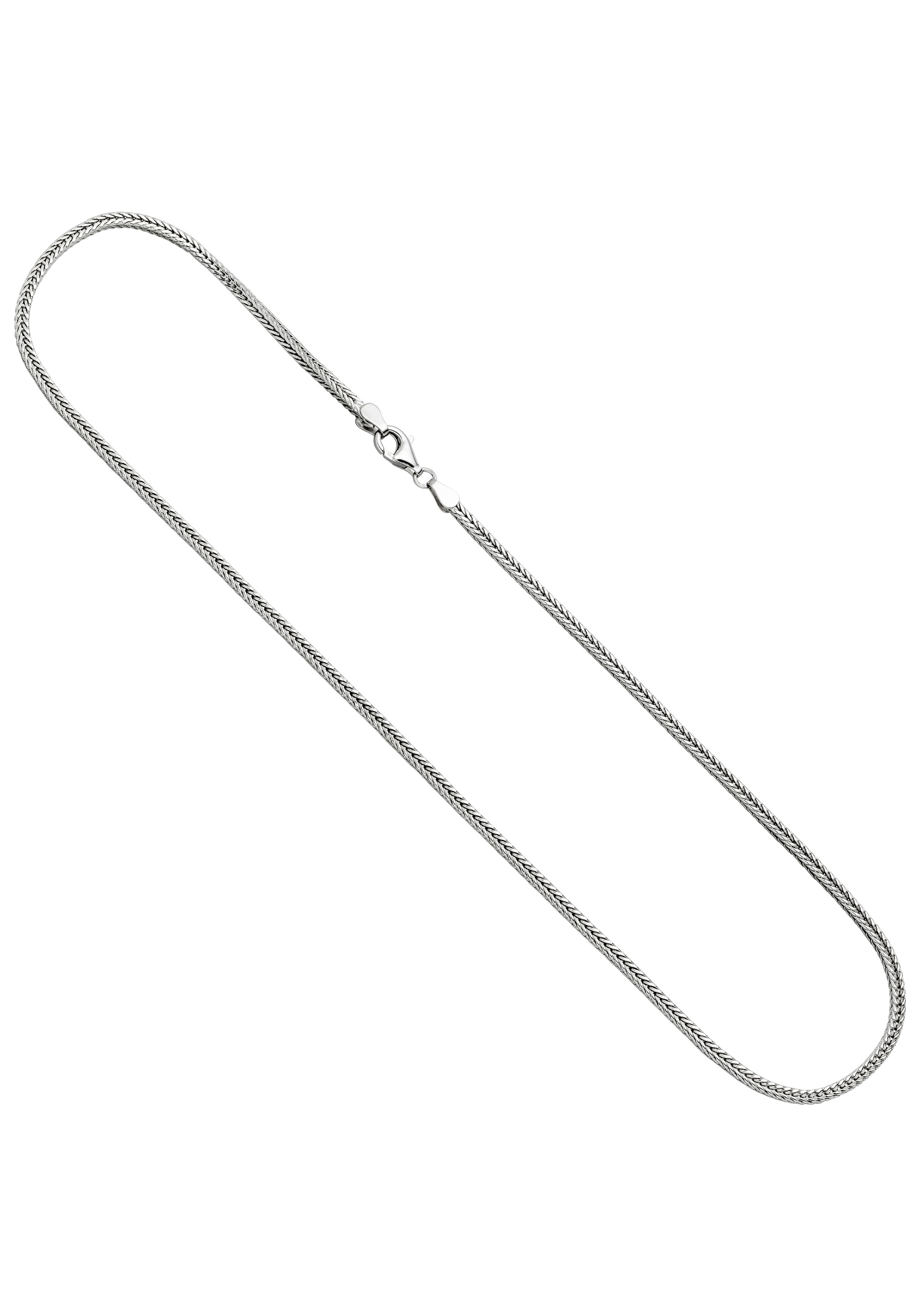 JOBO Silberkette, Fuchsschwanzkette 925 Silber 45 cm 2,5 mm