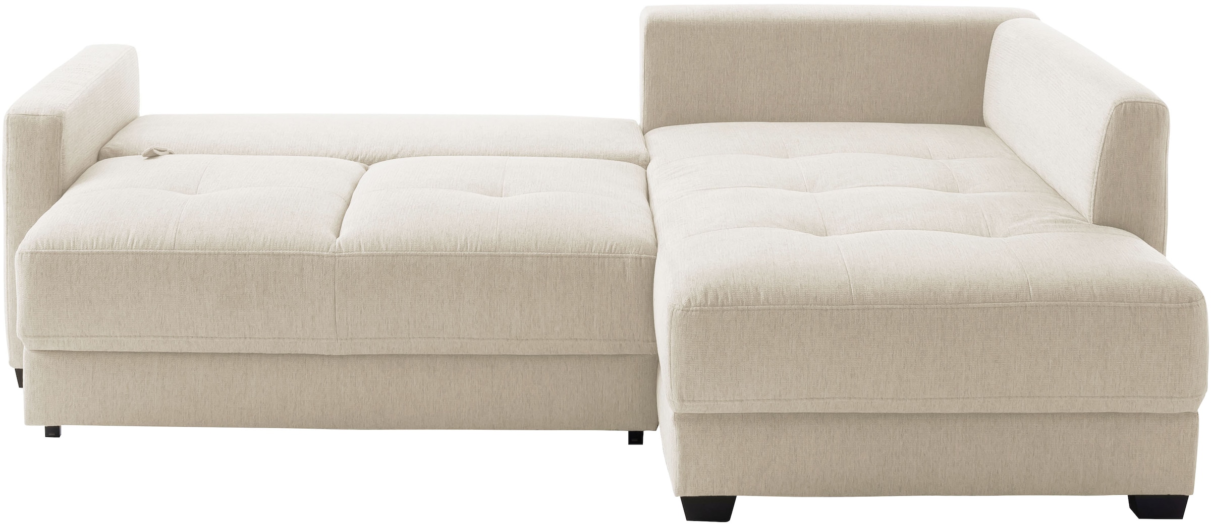 Mr. Couch Ecksofa »Pierre, L-Form mit BoxSpring« Mit Boxpring-Taschenfederkern