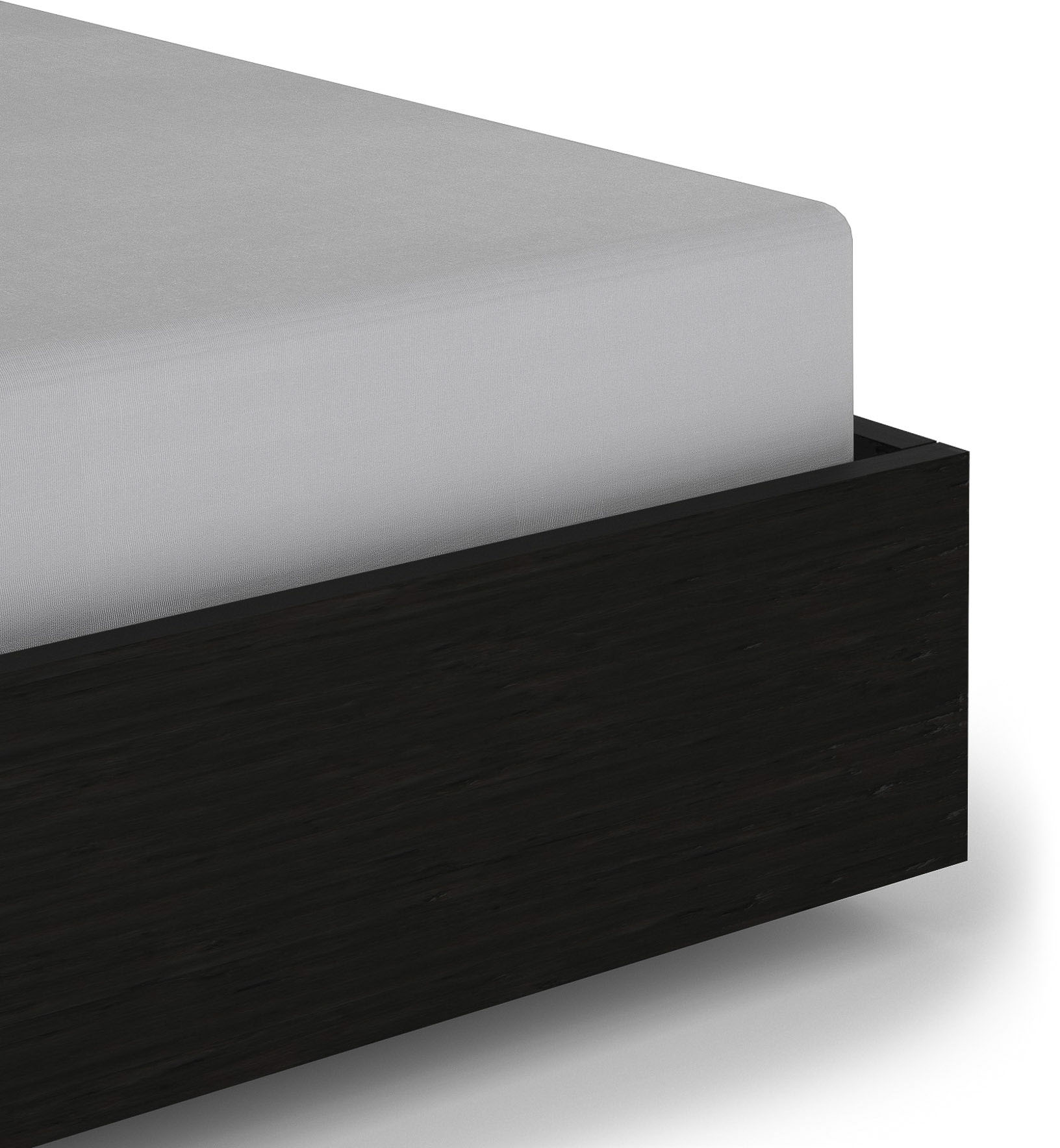 Heckett & Lane Spannbettlaken "Elementi" Laken aus 100% Baumwolle, hochwertiges Mako-Satin, Betttuch ab 90x200