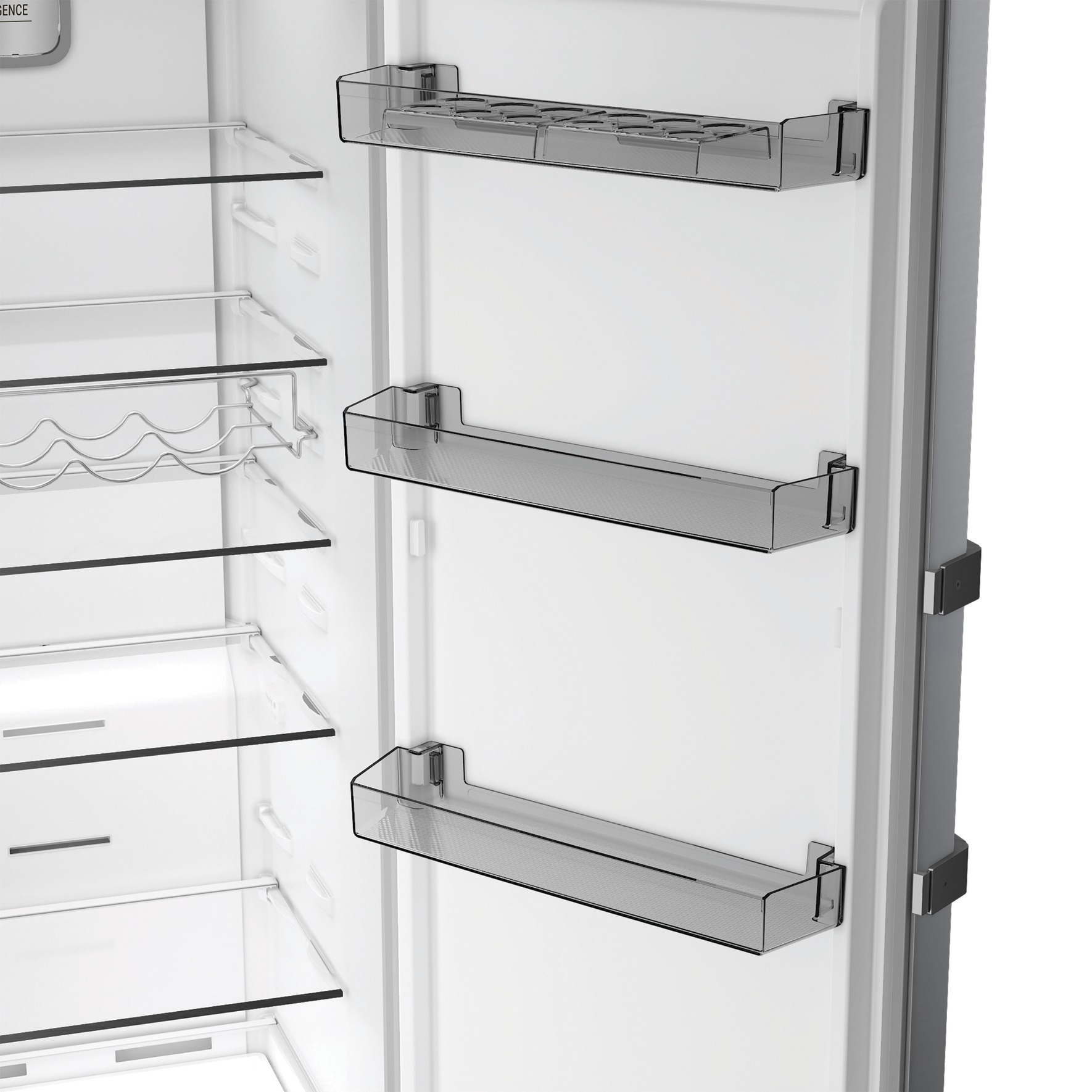 BAUKNECHT Kühlschrank KR 186GC IN »KR 186GD IN« 186,5 cm hoch 59,7 cm breit SmoothFit - 90°-Türöffnung für mehr Komfort