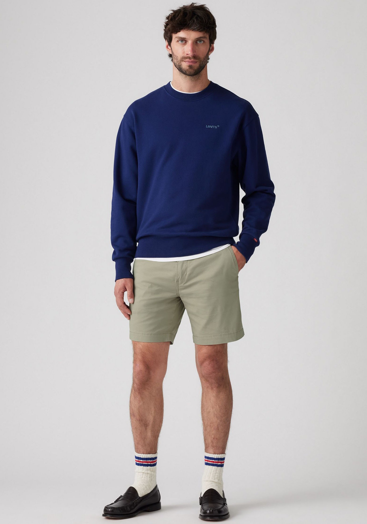 Levis Chinoshorts "XX CHINO SHORT II", Sommerhose mit Logobadge günstig online kaufen