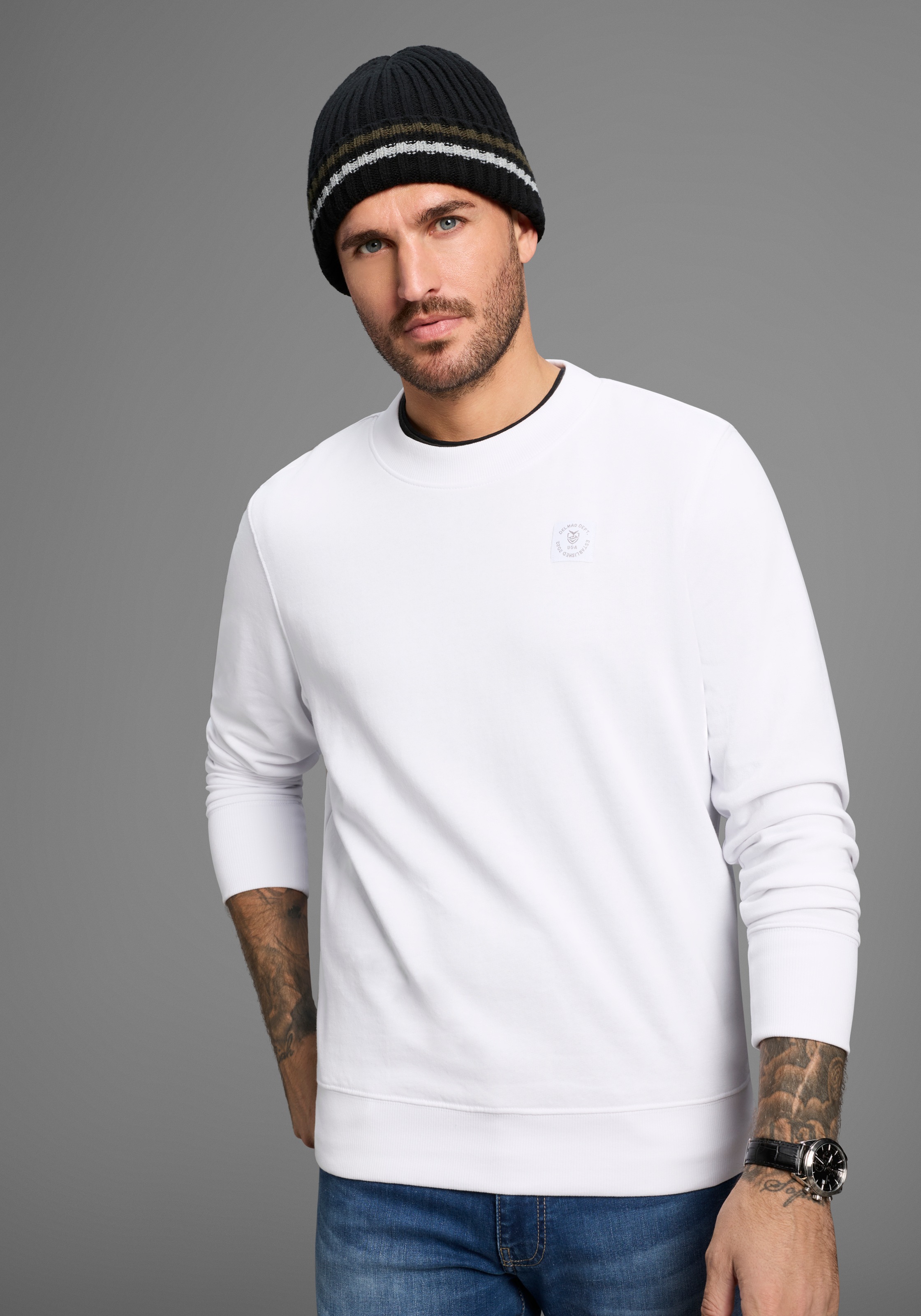 Mans World Strickmütze, mit wärmenden Fleecefutter - NEW günstig online kaufen