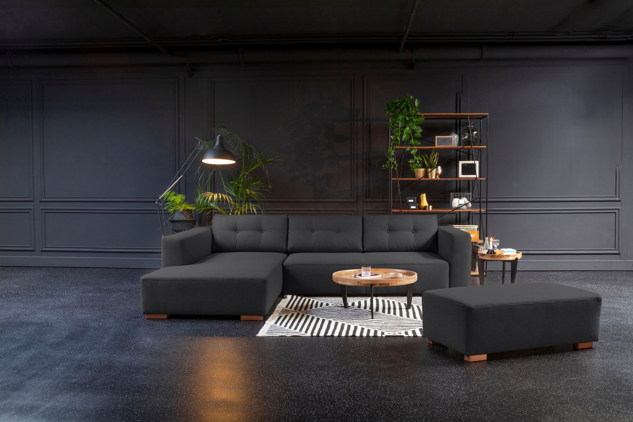 TOM TAILOR HOME Ecksofa "HEAVEN CHIC XL", aus der COLORS COLLECTION, wahlweise mit Bettfunktion & Bettkasten