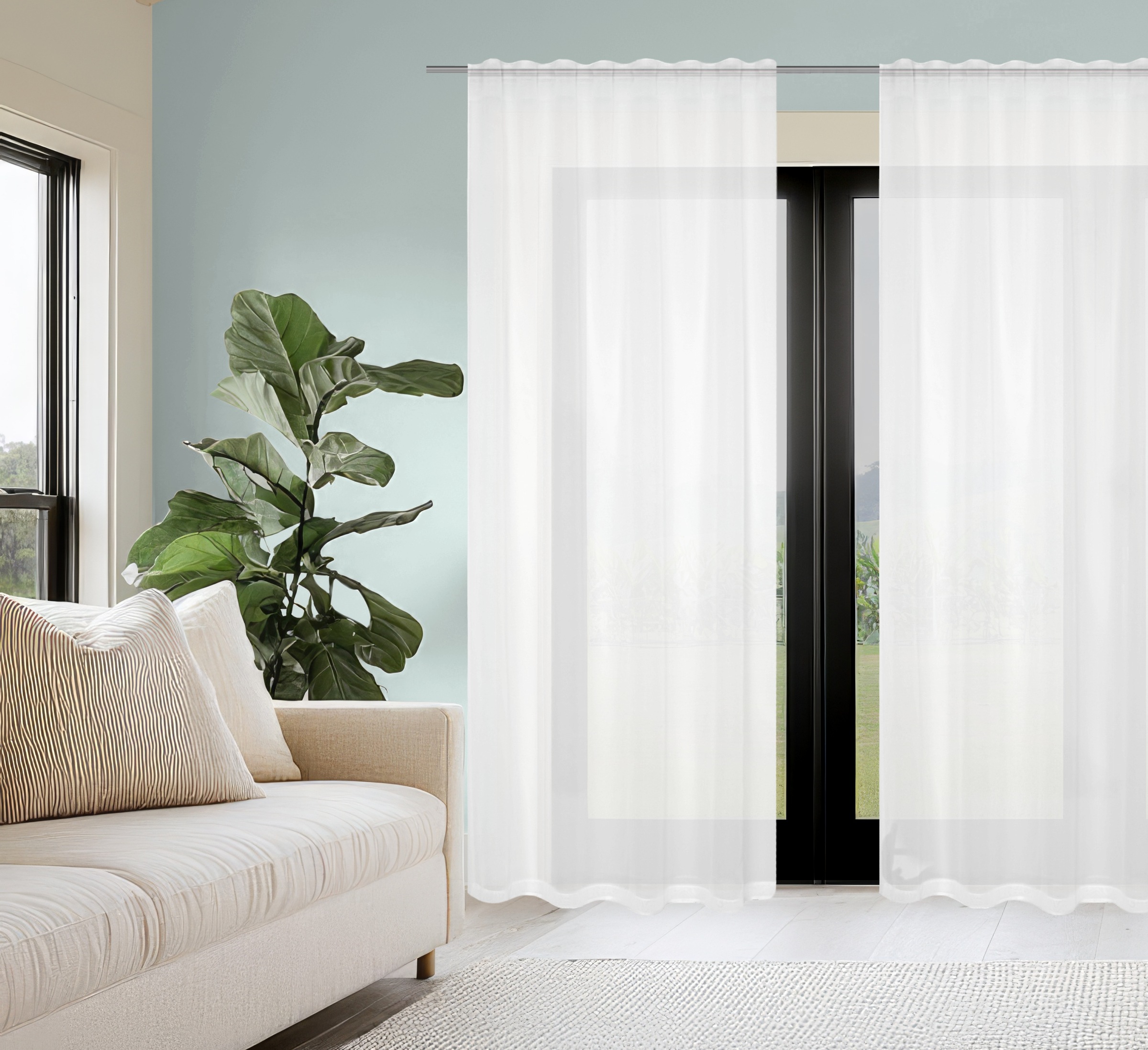 HOME WOHNIDEEN "DOLLY" Multifunktionsband 2 Stk. tlg. transparent günstig online kaufen