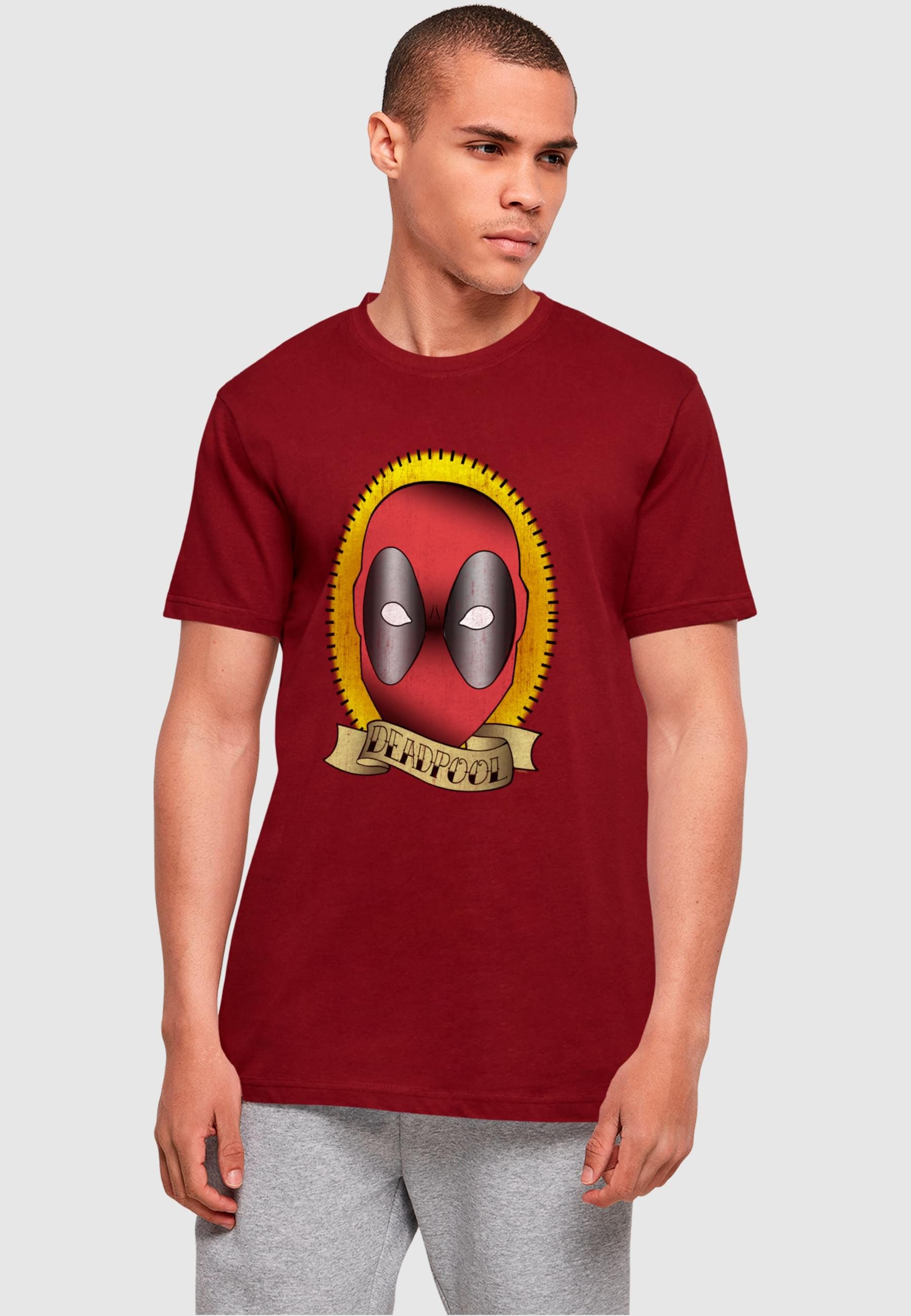 ABSOLUTE CULT T-Shirt "ABSOLUTE CULT Herren Deadpool - Tattoo Print T-Shirt günstig online kaufen