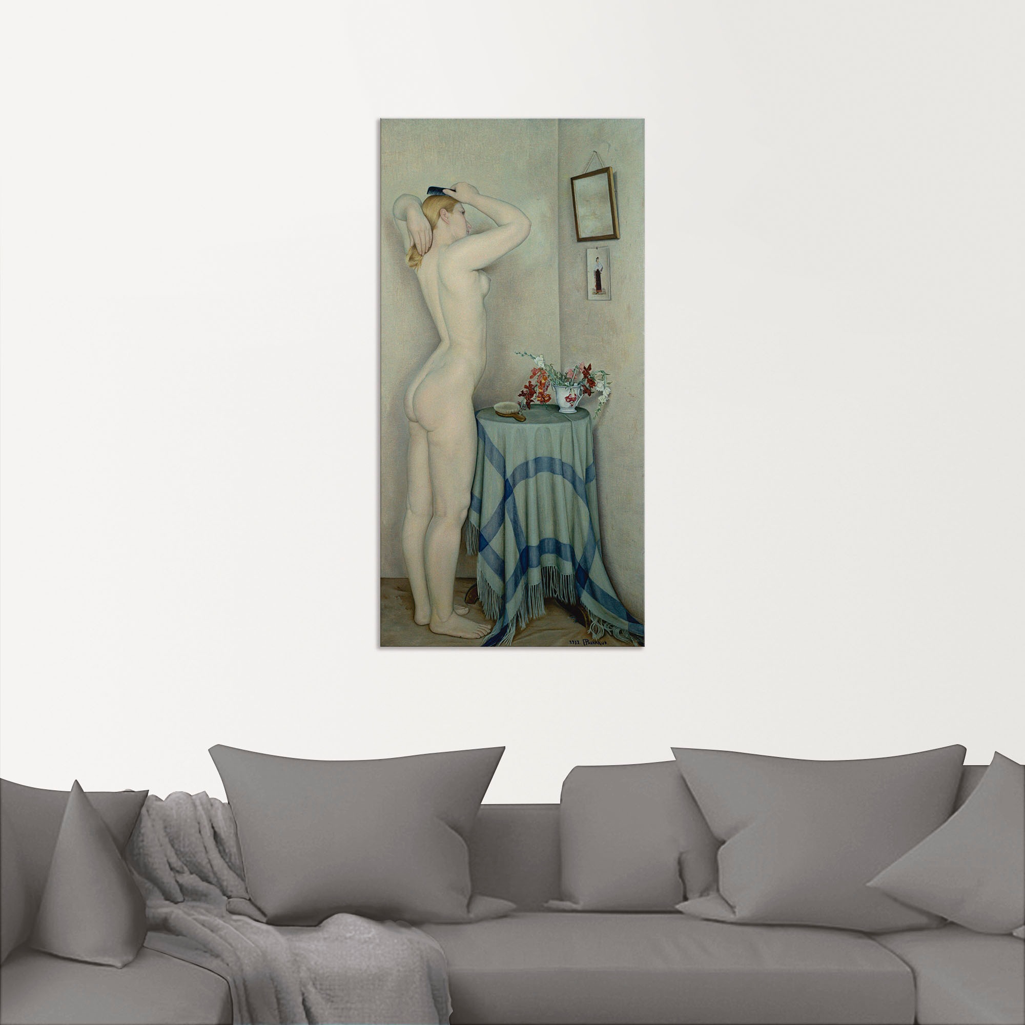 Black Friday Artland Wandbild »La nudiste«, Erotische Bilder, (1 St.), als  Alubild, Leinwandbild, Wandaufkleber oder Poster in versch. Größen | BAUR