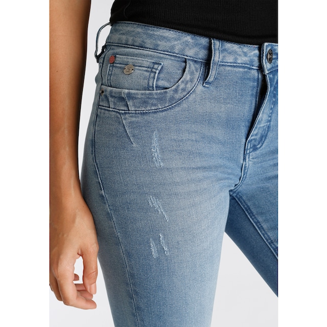 H.I.S 5-Pocket-Jeans »ednaHS«, ökologische, wassersparende Produktion durch  Ozon Wash für bestellen | BAUR