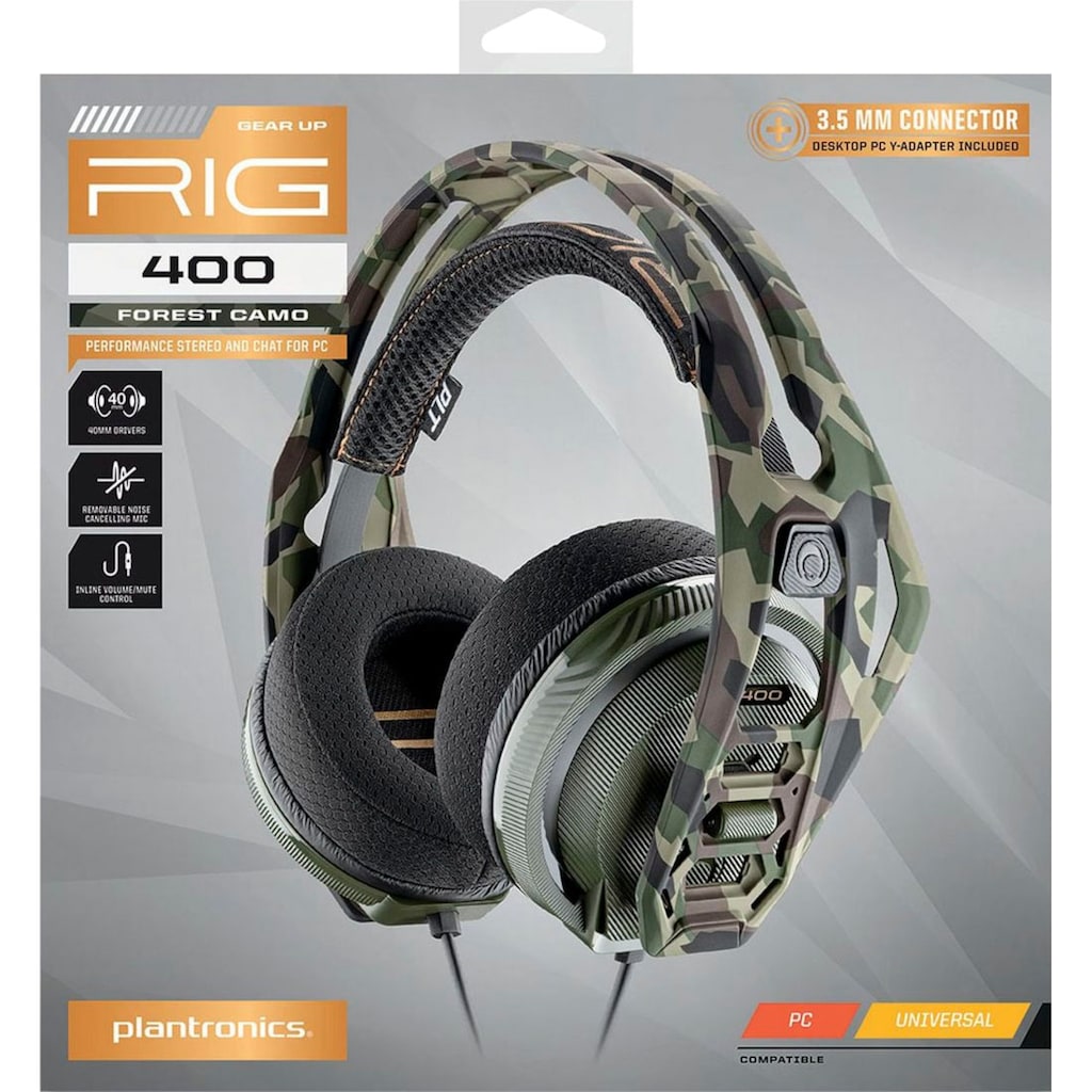 nacon Gaming-Headset »RIG 400 Camo«, Rauschunterdrückung