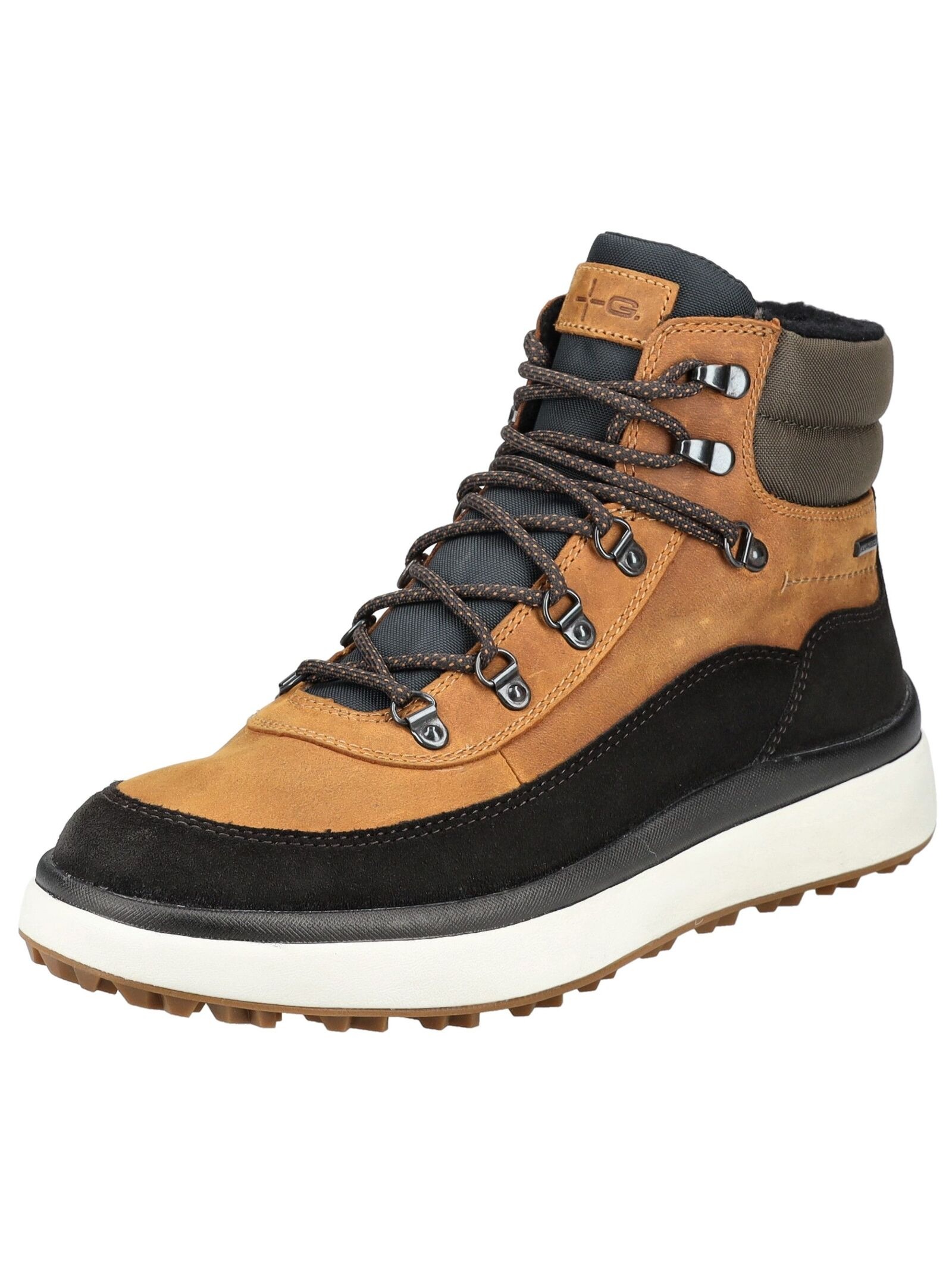 Geox Schnürstiefelette "Geox Stiefelette Veloursleder/Textil" günstig online kaufen
