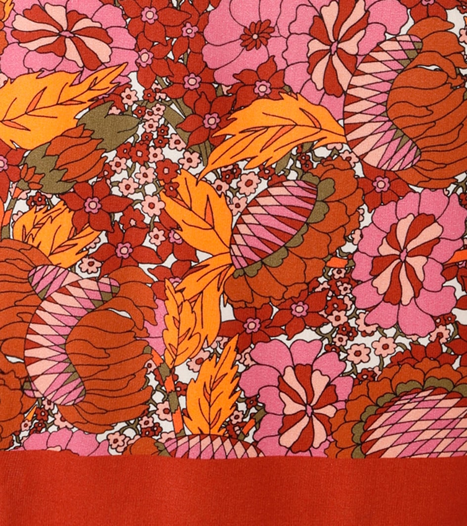 Aniston SELECTED Jerseykleid, mit fantasiereichem Blumen- und Blütendruck - NEUE KOLLEKTION