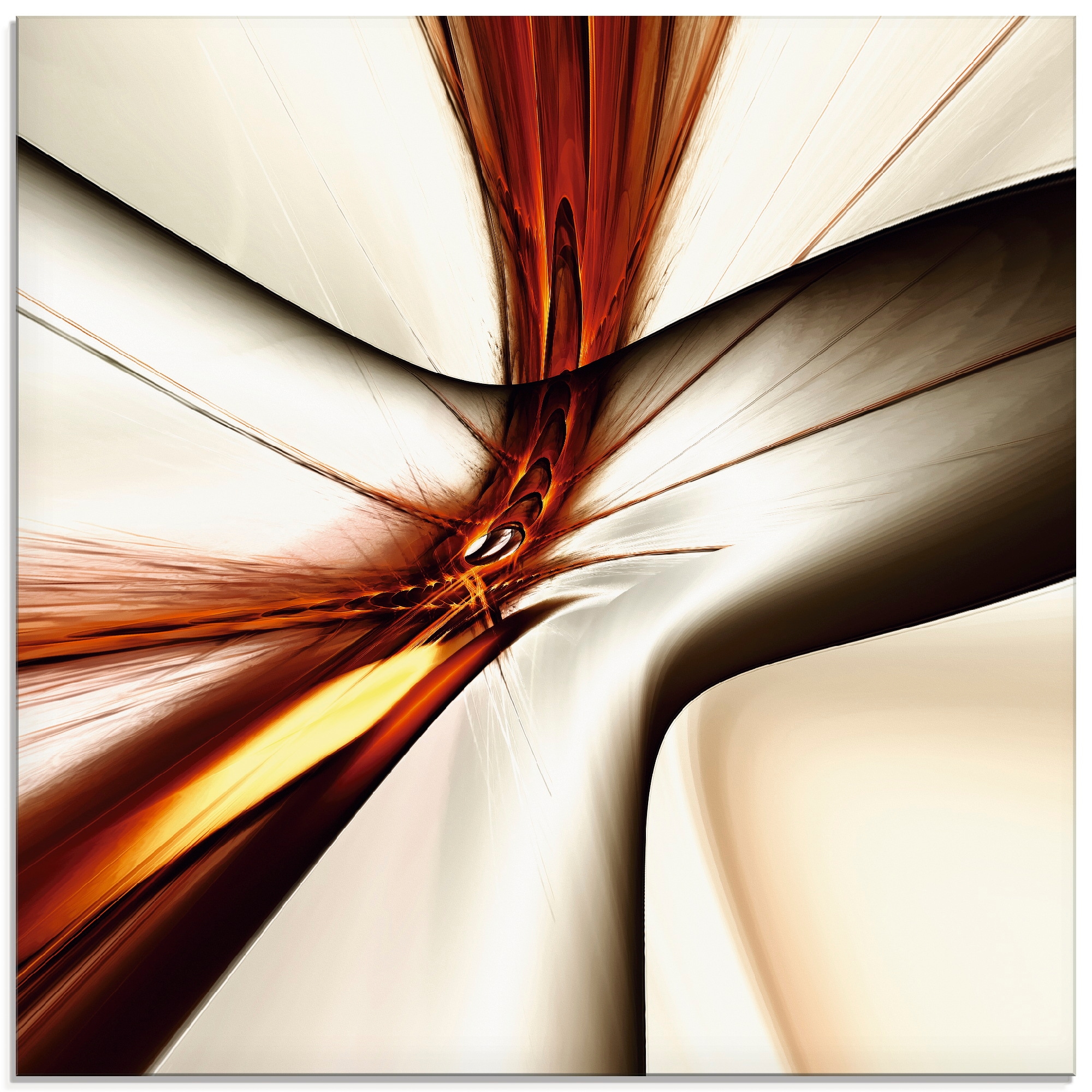 Artland Glasbild »Abstrakt modern«, Muster, (1 St.), in verschiedenen Größen