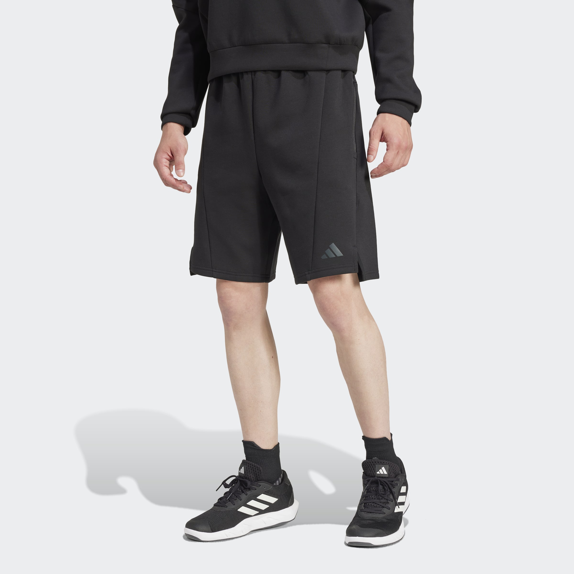 adidas Performance Shorts "DESIGNED FOR TRAINING KNIT" für Fitness und Sportmode, mit climacool Technologie, aus Polyester