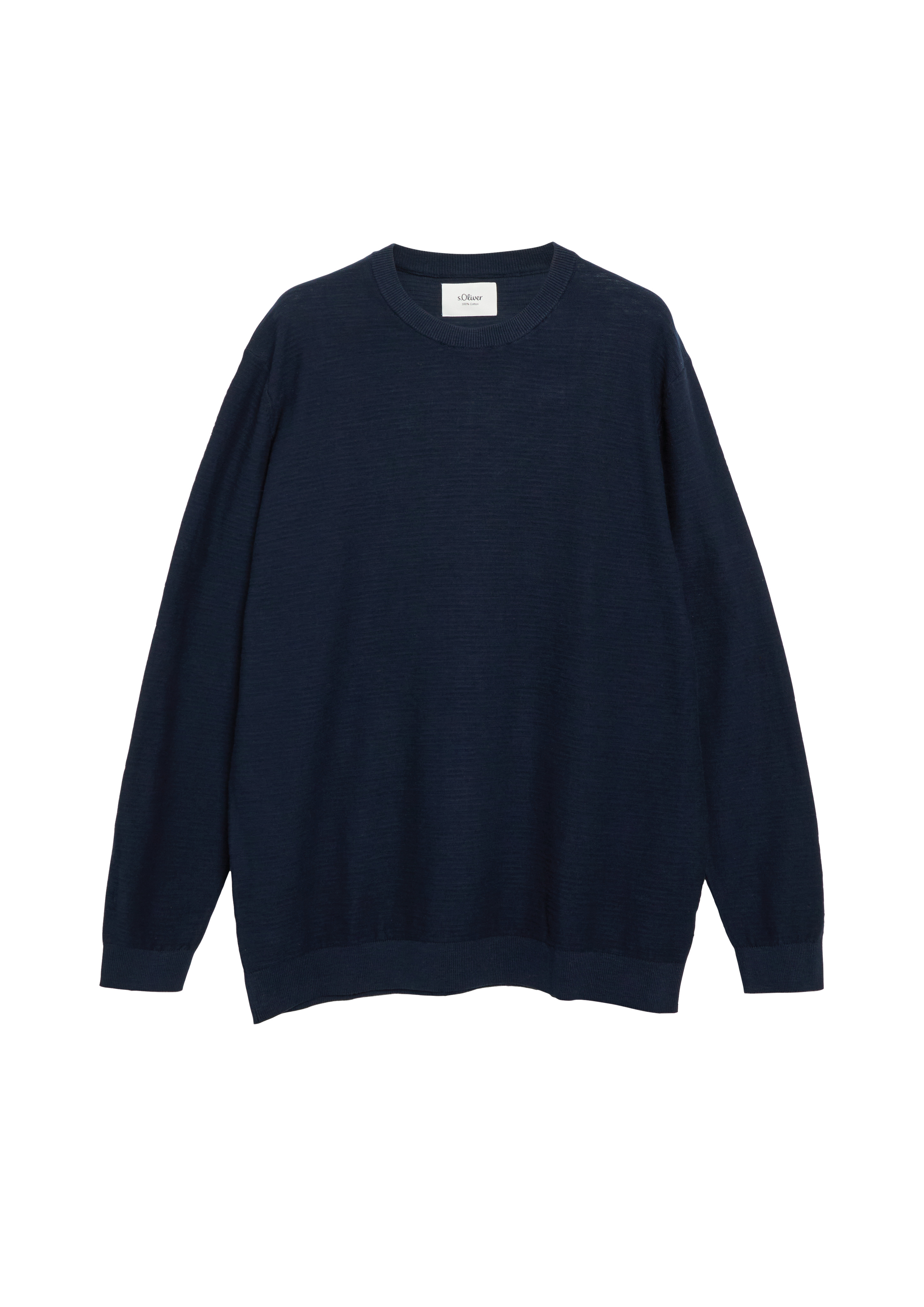 s.Oliver Men Big Sizes Strickpullover mit Rundhals / Große Größen