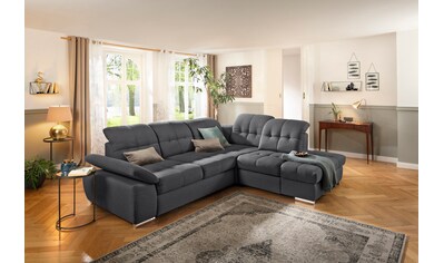 DELAVITA Ecksofa »Lotus Luxus«, mit Ottomanenabschluß in vielen Varianten, incl. 3x... kaufen DELAVITA Ecksofa »Lotus Luxus«, mit Ottomanenabschluß in vielen Varianten, incl. 3x... kaufen