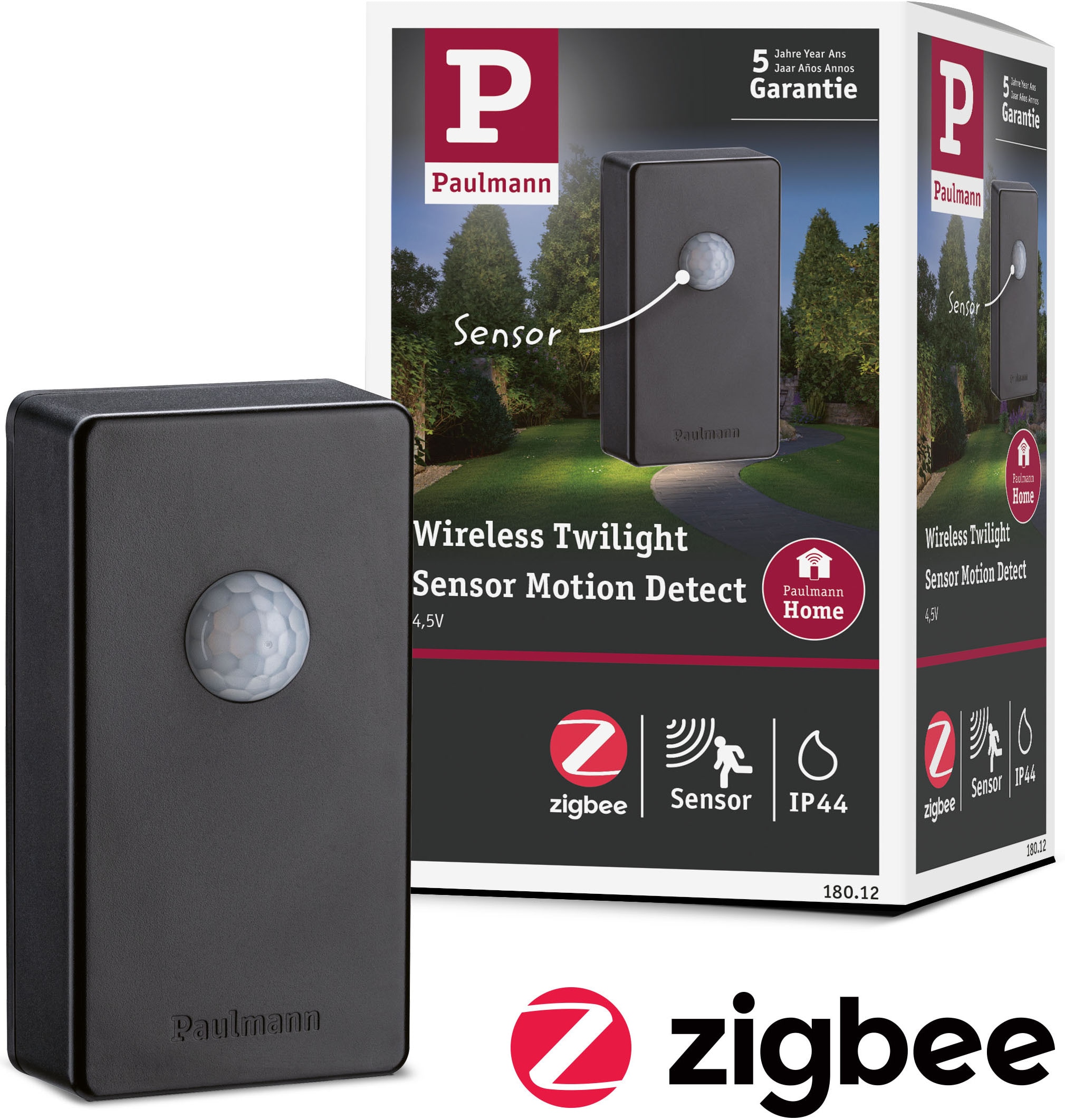 Paulmann Sensor »Outdoor Plug&Shine wireless twilight sensor«, (Packung, 1 St.), IP44