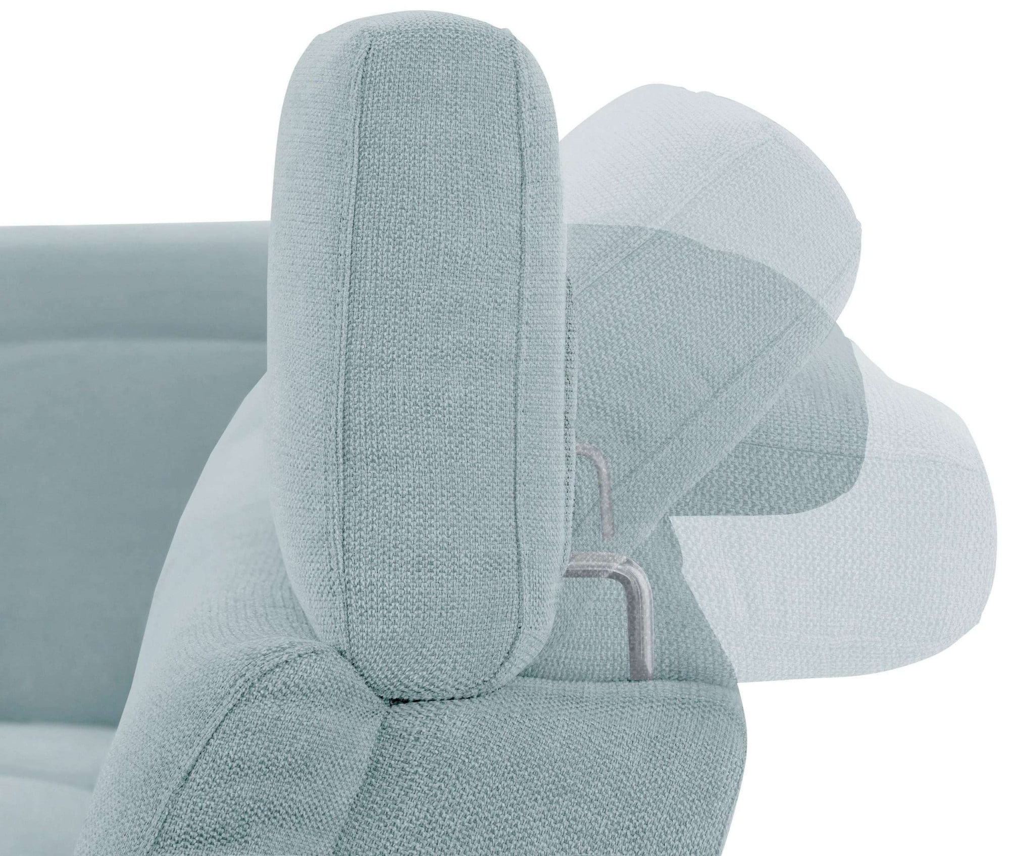 Home affaire Ecksofa »Sentrano, L-Form,«, 273 cm, man. o. elektr. Relaxfunktion und USB/Kopfverstellung