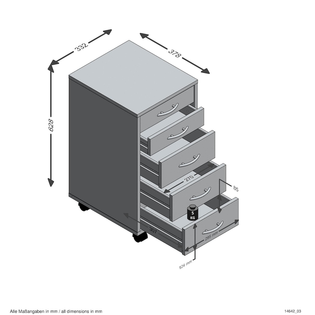 FMD Rollcontainer »Freddy«