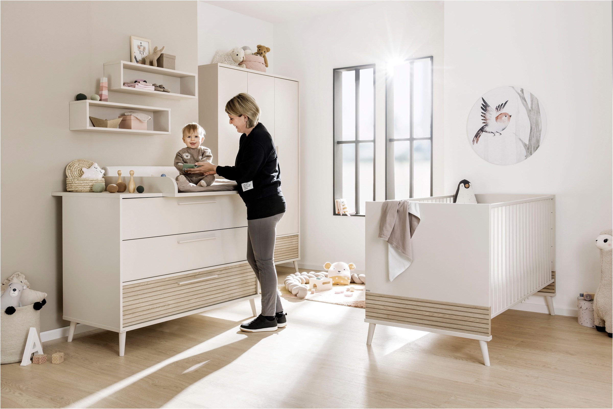 PAIDI Wickelkommode "EEFJE Wickelaufsatz", 124 cm günstig online kaufen