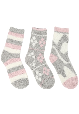 Capelli New York Kuschelsocken (3 poros)