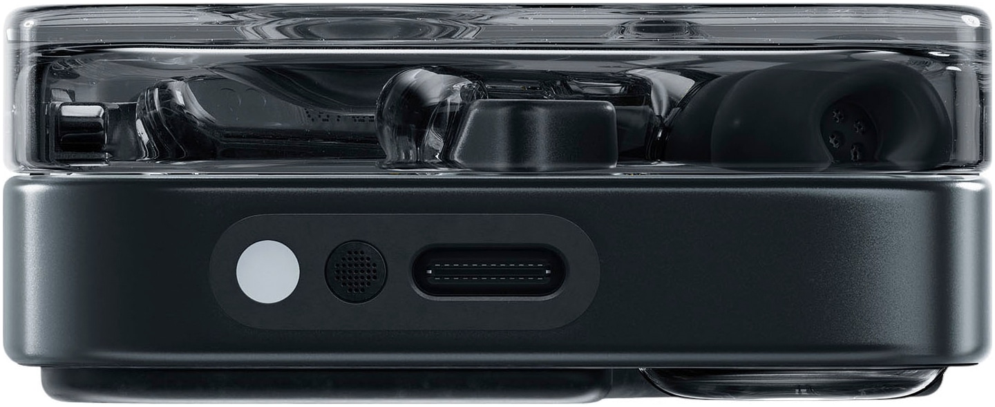 NOTHING wireless In-Ear-Kopfhörer »Ear (3)« Bluetooth Active Noise Cancelling (ANC) | Echo Noise Cancellation (ENC) | integrierte Steuerung für Anrufe und Musik