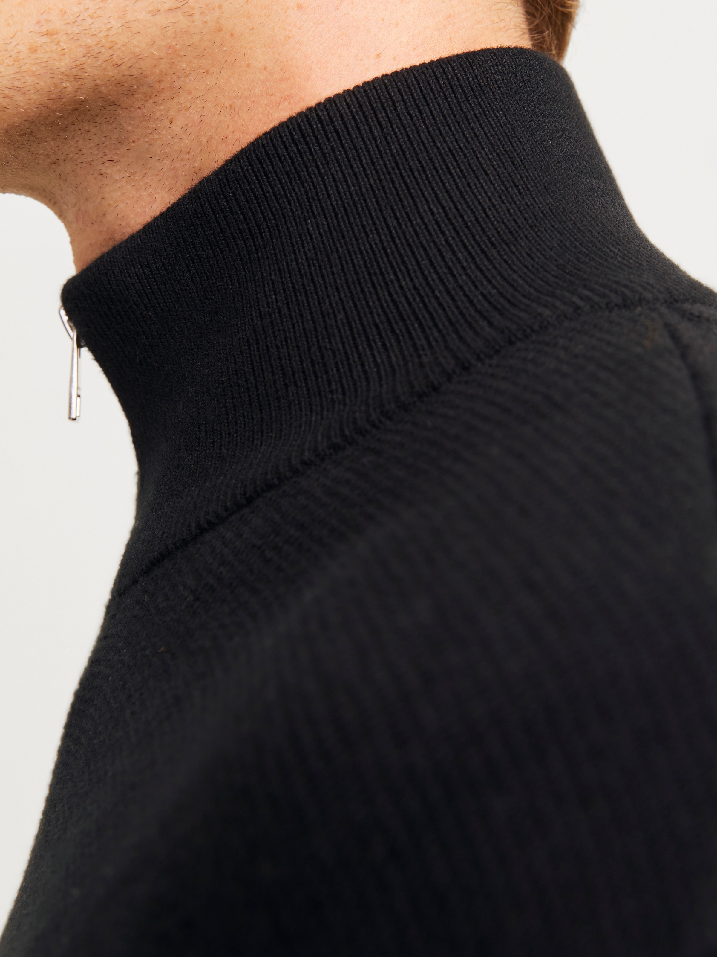 Jack & Jones Troyer »JPRBLAMILANO STITCH KNIT HALF ZIP SN«