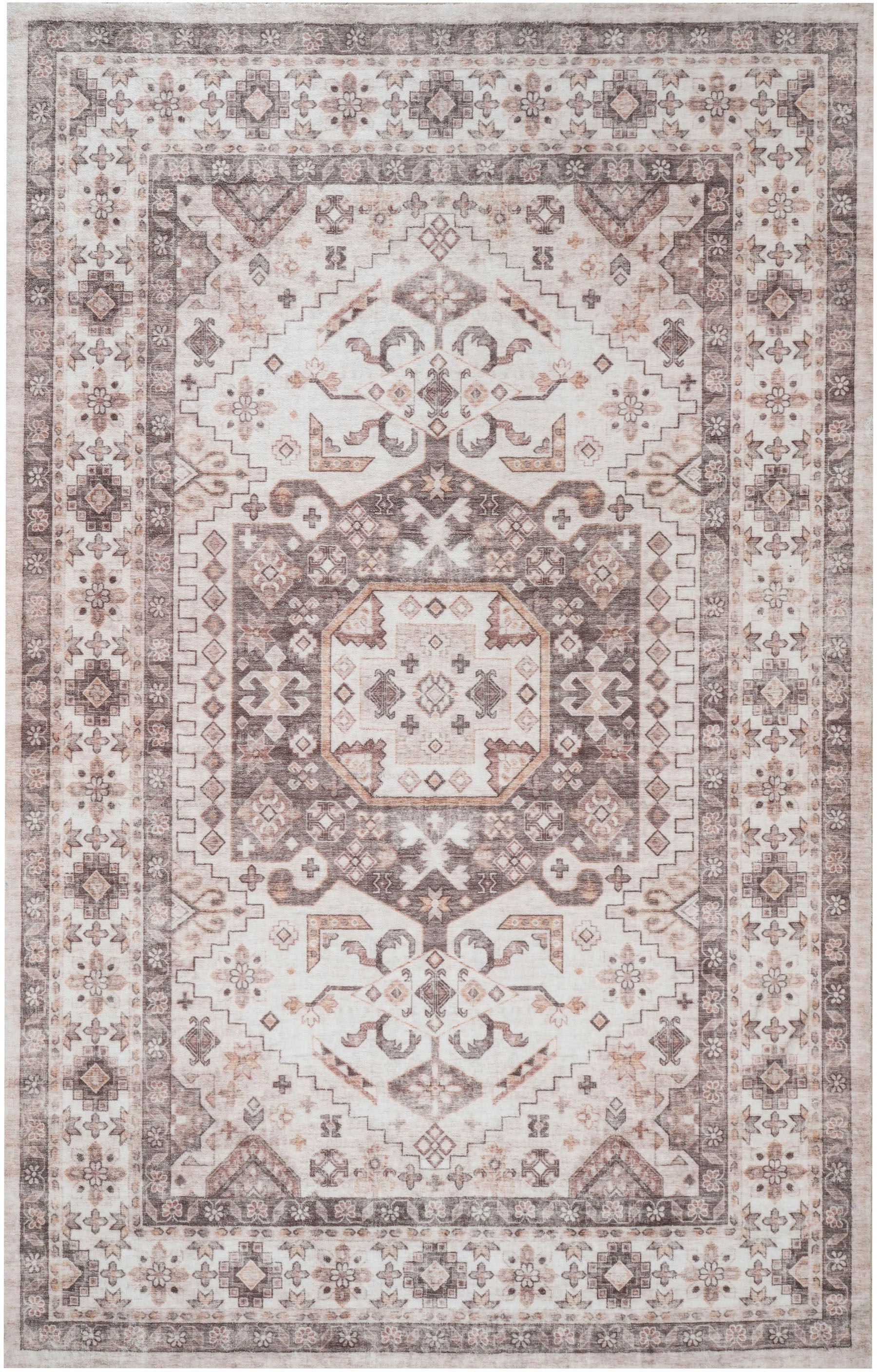 Thumbnail - my home Teppich "Abbas, Druckteppich, orientalisches Design", rechteckig, 13 mm Höhe, Orient-Optik, Kurzflor, bedruckt, ...