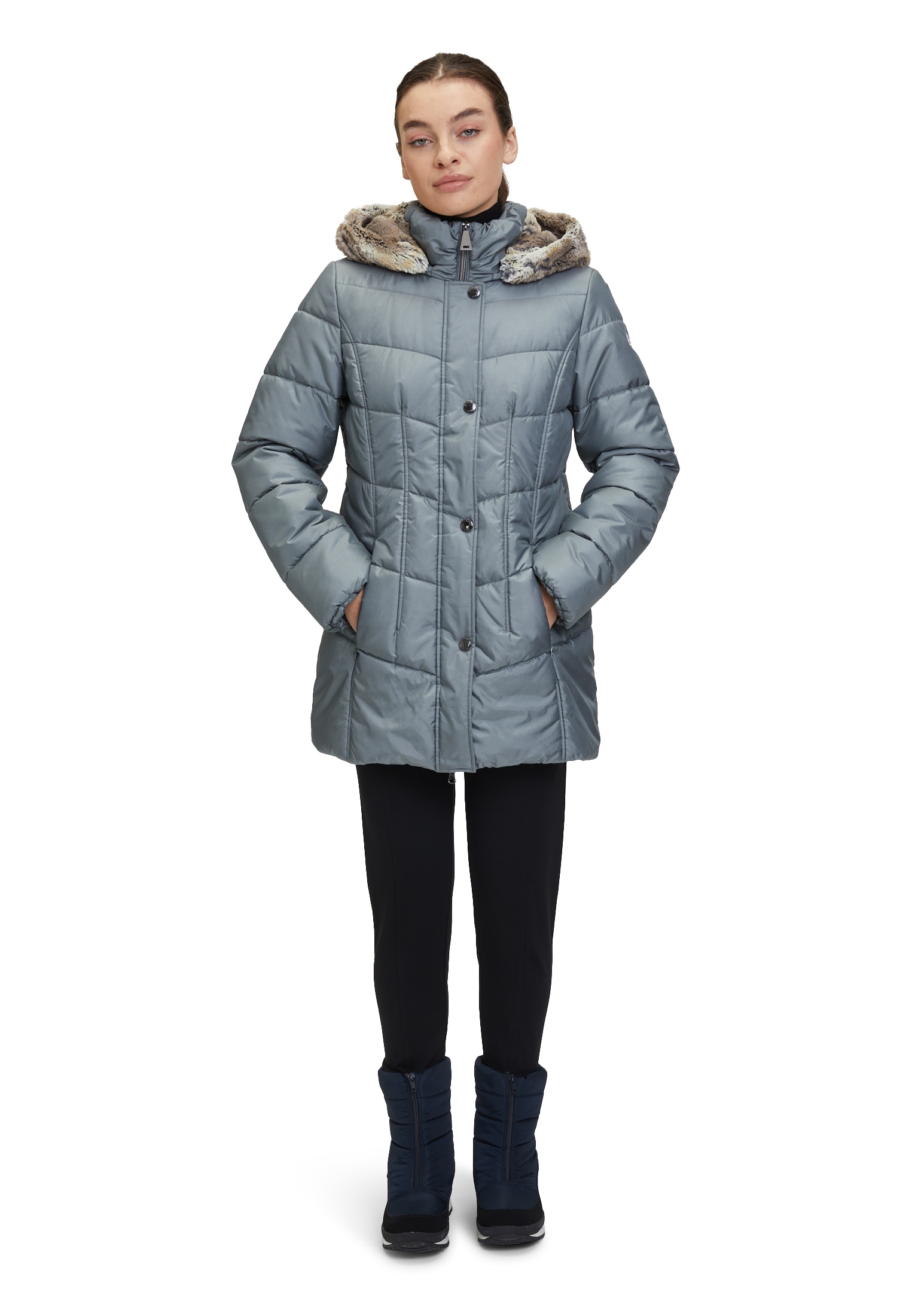 Betty Barclay Outdoorjacke »Betty Barclay Outdoorjacke mit Kapuze«, mit Kapuze