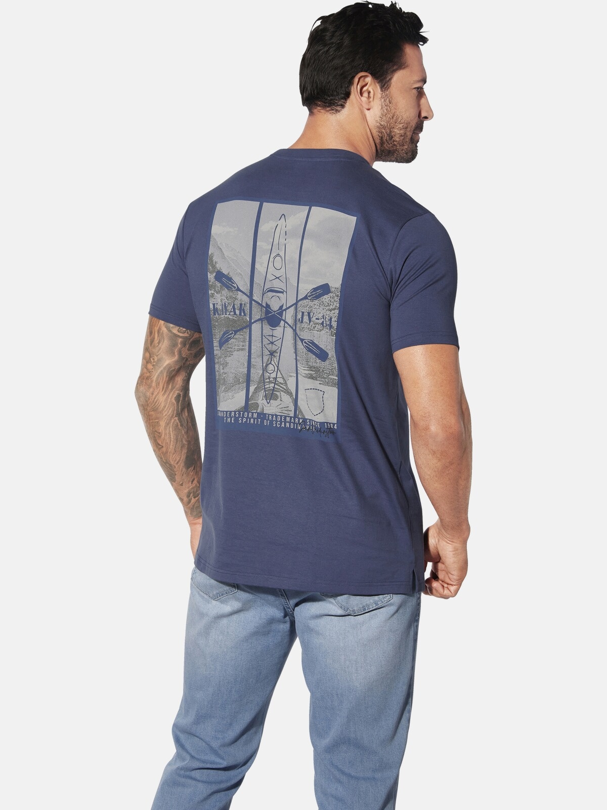 Jan Vanderstorm Rundhalsshirt »T-Shirt INGEFRERK«, (1 tlg.)