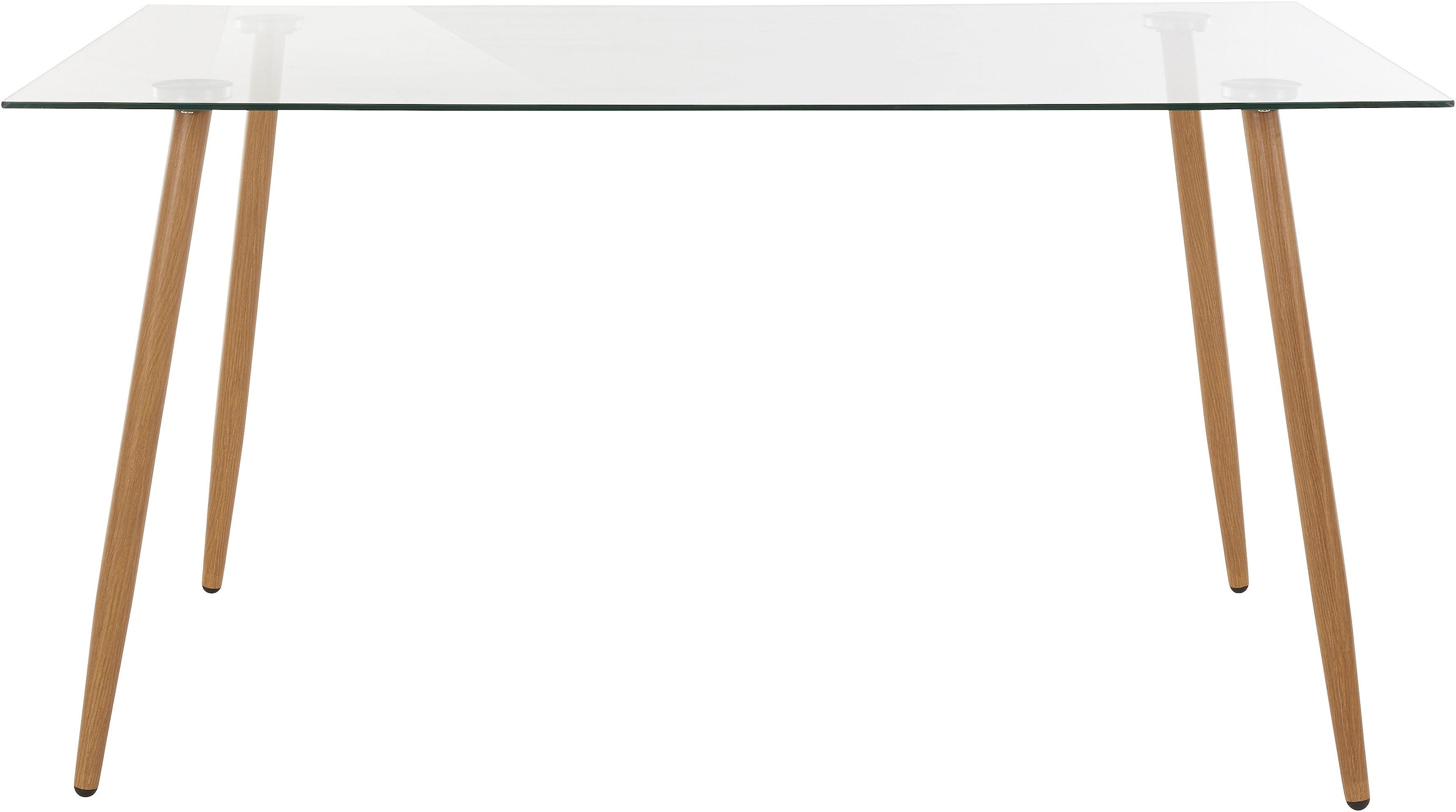 OTTO home Glastisch "Miller" Breite 140 cm günstig online kaufen