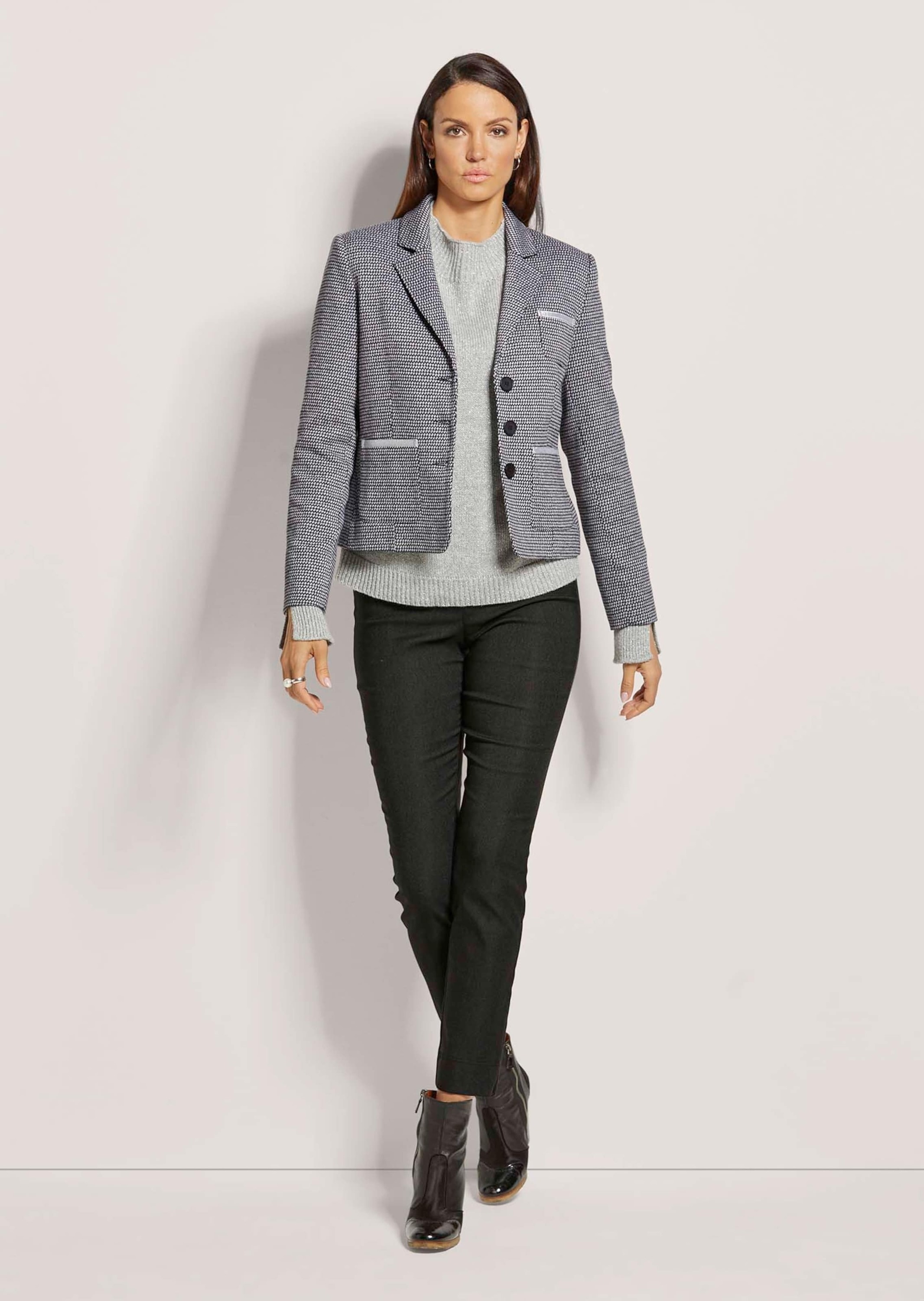 MADELEINE Jerseyblazer "Jerseyblazer Kurzblazer aus Struktur-Jersey" günstig online kaufen