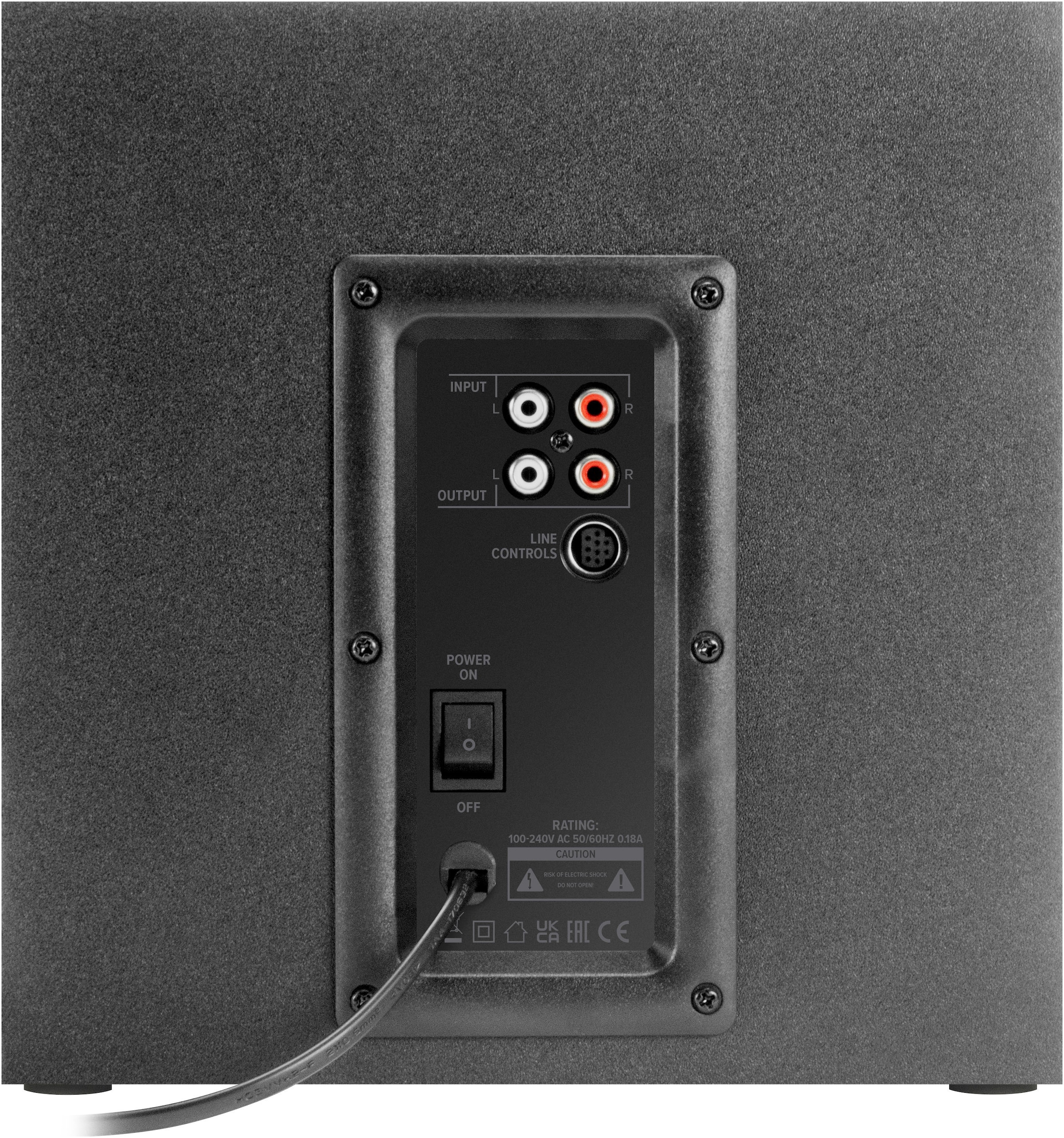 Speedlink 2.1 Soundsystem »GRAVITY LT 2.1 Subwoofer System PC Lautsprecher«, Tischfernbedienung, Bluetooth Verbindung zum Smartphone, Tablet, etc.