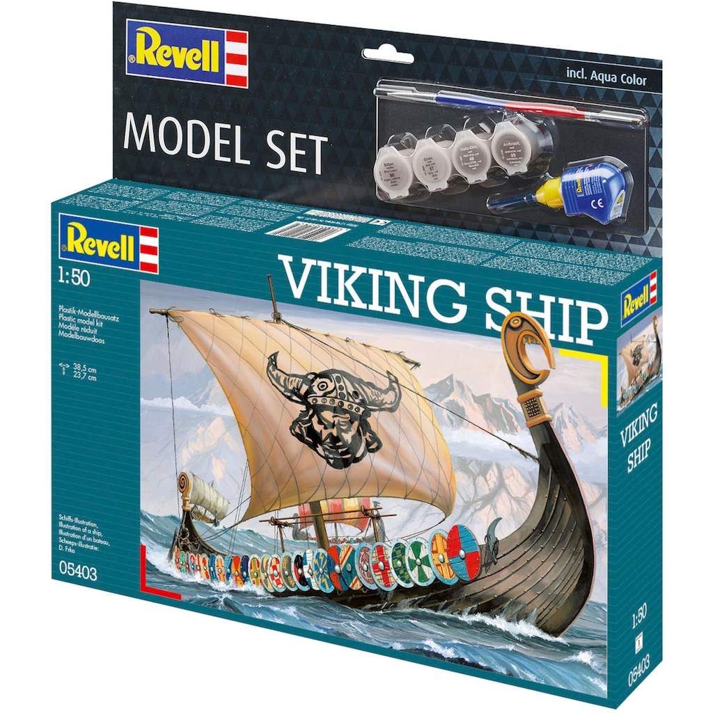 Revell® Modellbausatz »Wikinger Schiff«, 1:50