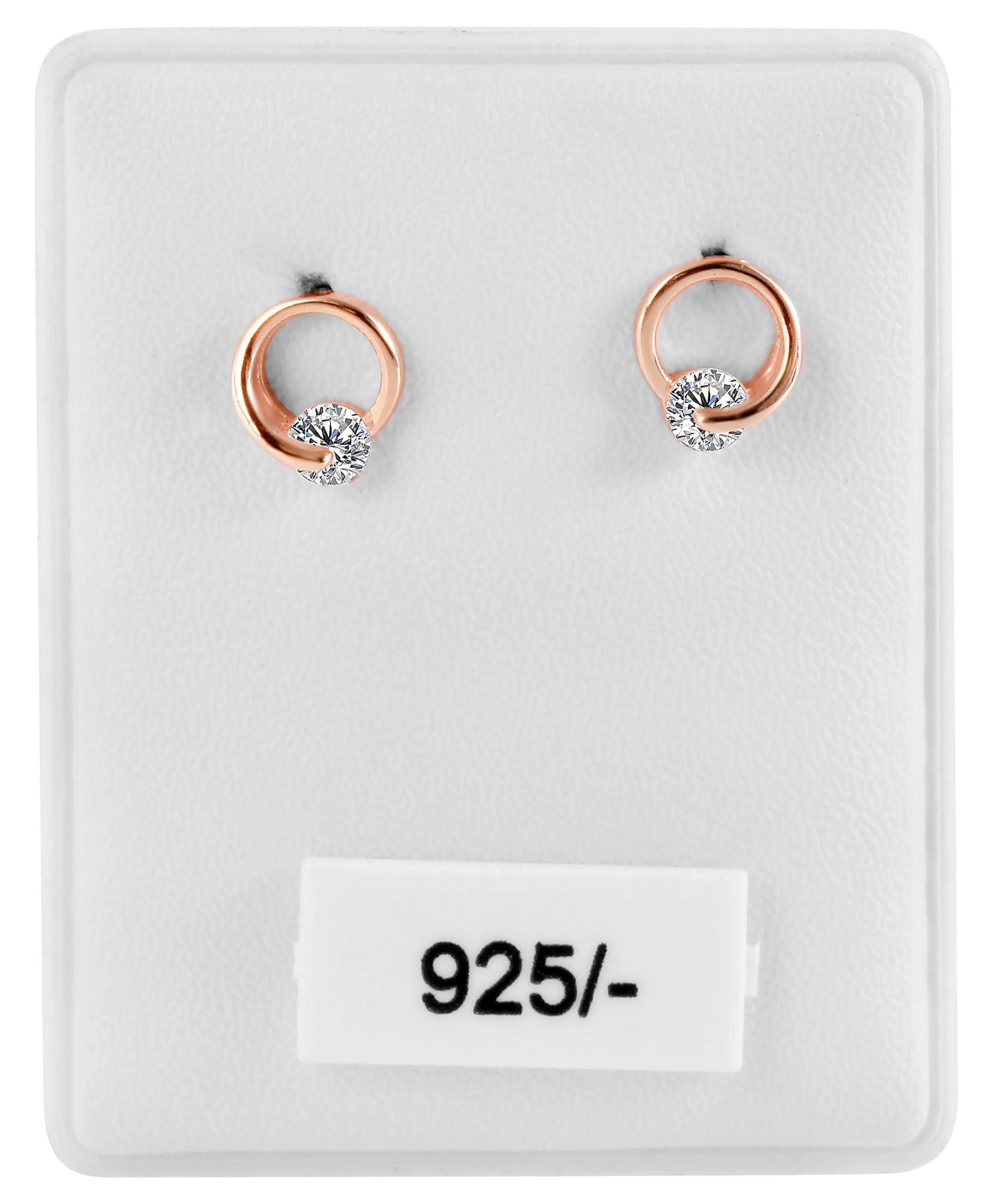 Adelia´s Paar Ohrhänger »Damen Ohrringe – Ohrstecker aus 925 Silber mit Zirkonia« Geschenkidee: zeitlos und vielseitig