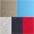 rot, marine, grau-meliert, khaki