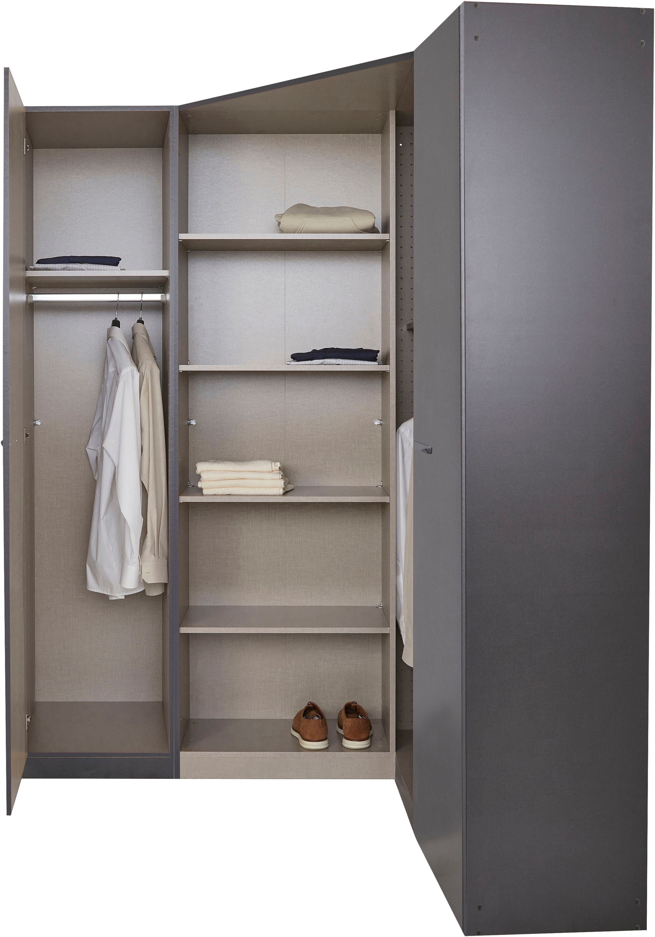 INOSIGN BY RAUCH Schrank-Set »Kleiderschrank Schrank Garderobe Wäscheschrank VANDOR«, 4-türig mit viel Stauraum, Schränke einzeln stellbar MADE IN GERMANY
