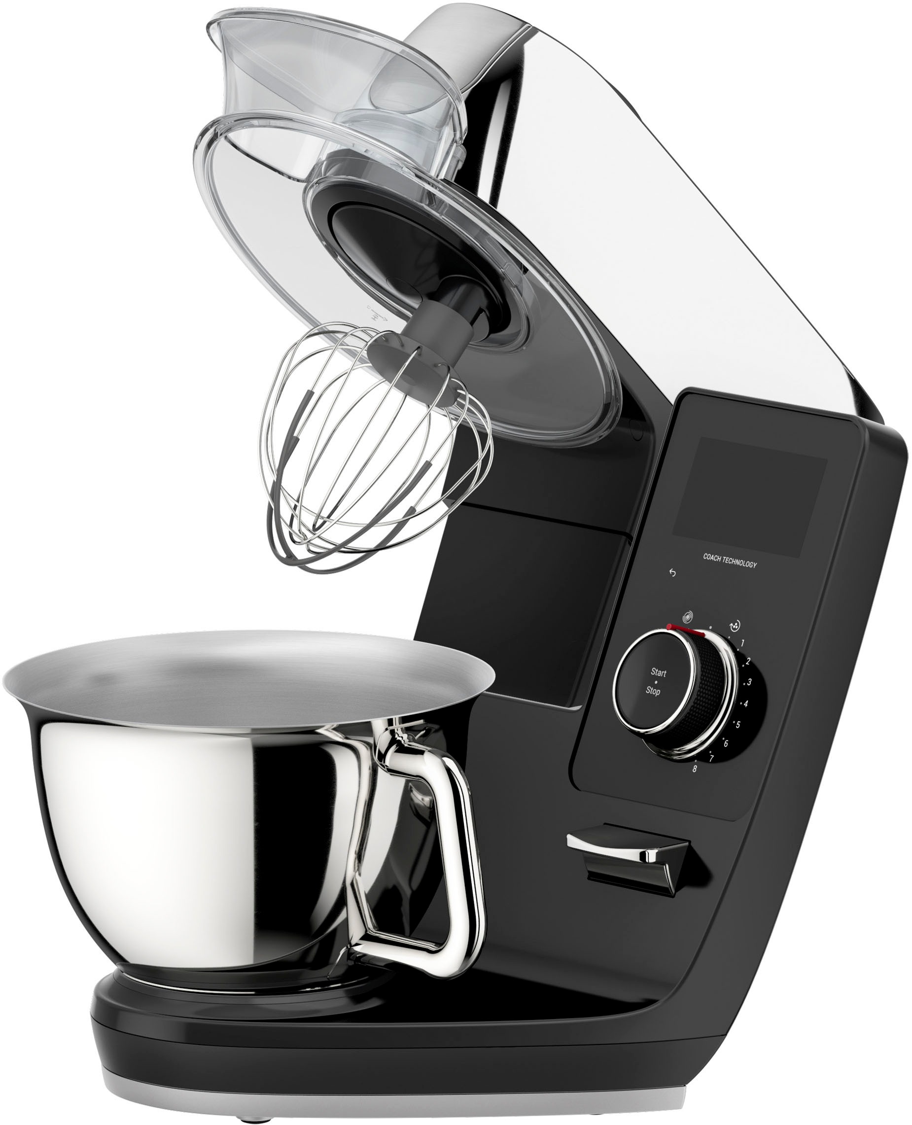 Thumbnail - Tefal Küchenmaschine "QB960D I-Coach Touch Pro" 25 Automatikprogramme, intuitives digitales Coaching, Waage