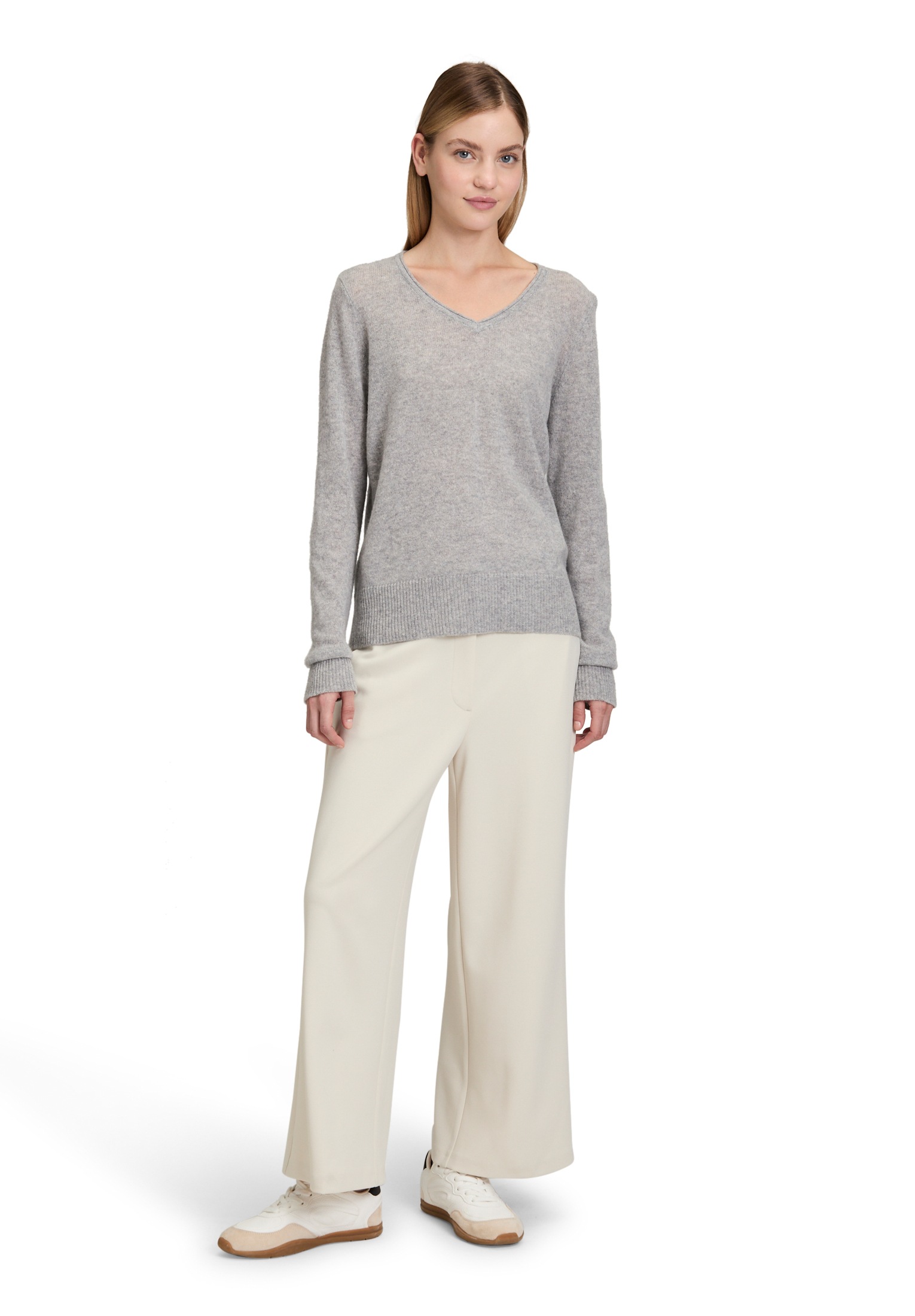 Betty Barclay Strickpullover »Betty Barclay Damen Kaschmir-Pullover mit V-Ausschnitt«, (1 tlg.), Strick