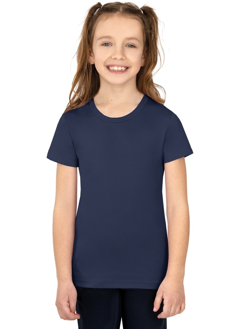 Trigema T-Shirt »TRIGEMA T-Shirt aus Baumwolle/Elastan« online kaufen | BAUR