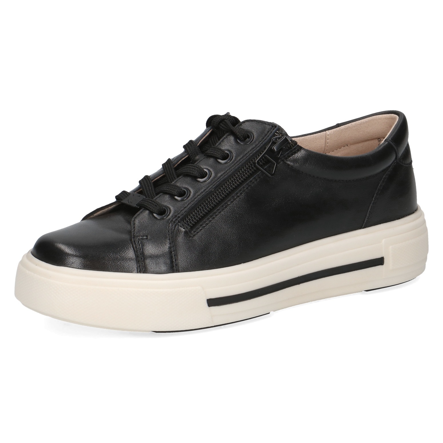 Caprice Plateausneaker, Freizeitschuh, Halbschuh, Schnürschuh mit Schaftran günstig online kaufen