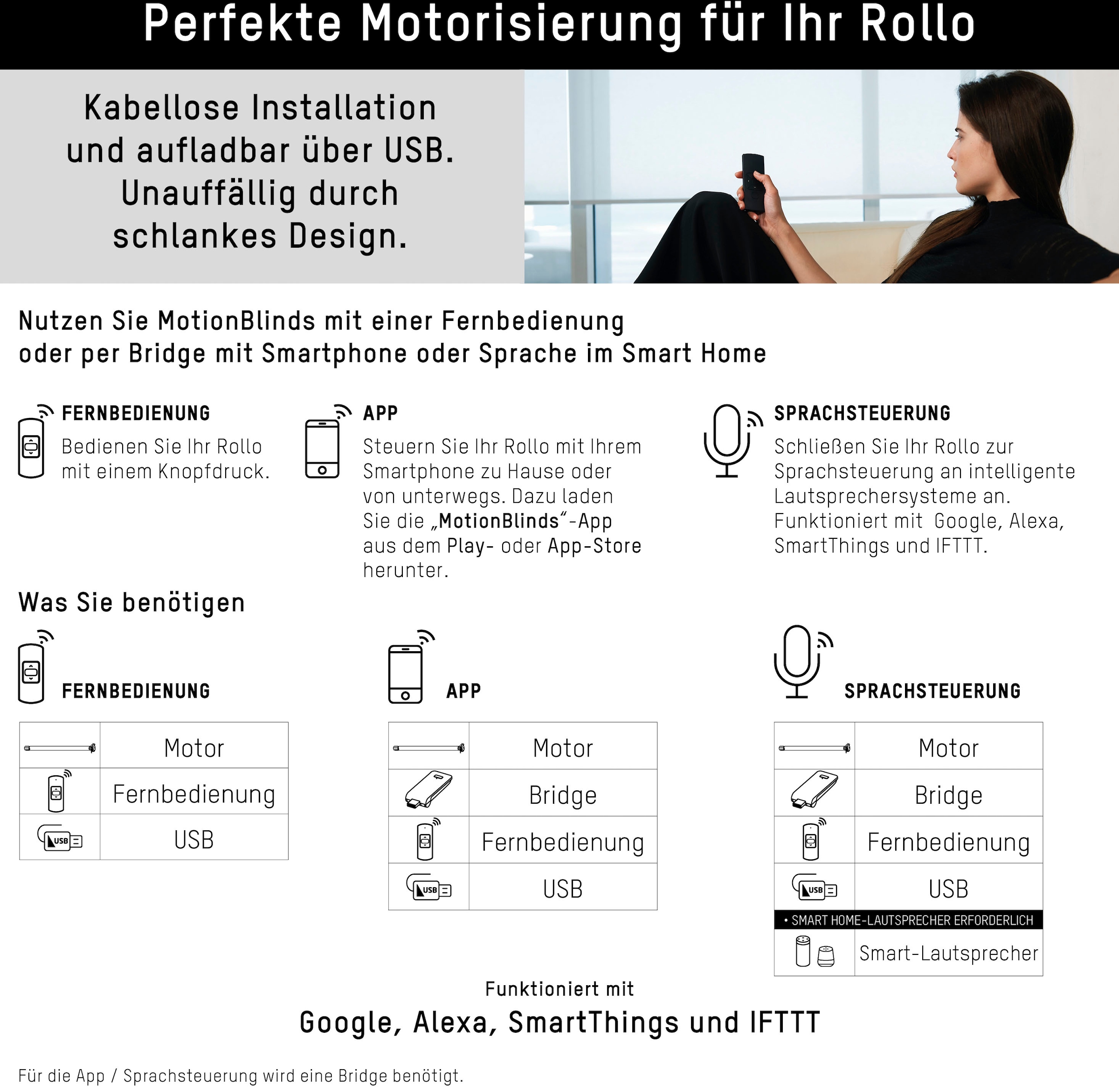 my home Rollo »Ina«, abdunkelnd, Hitzeschutz-energiesparend-Wärmedämmung, mit Bohren/ohne Bohren, freihängend, weiße Rückseite, Klemmfix oder Schraubmontage