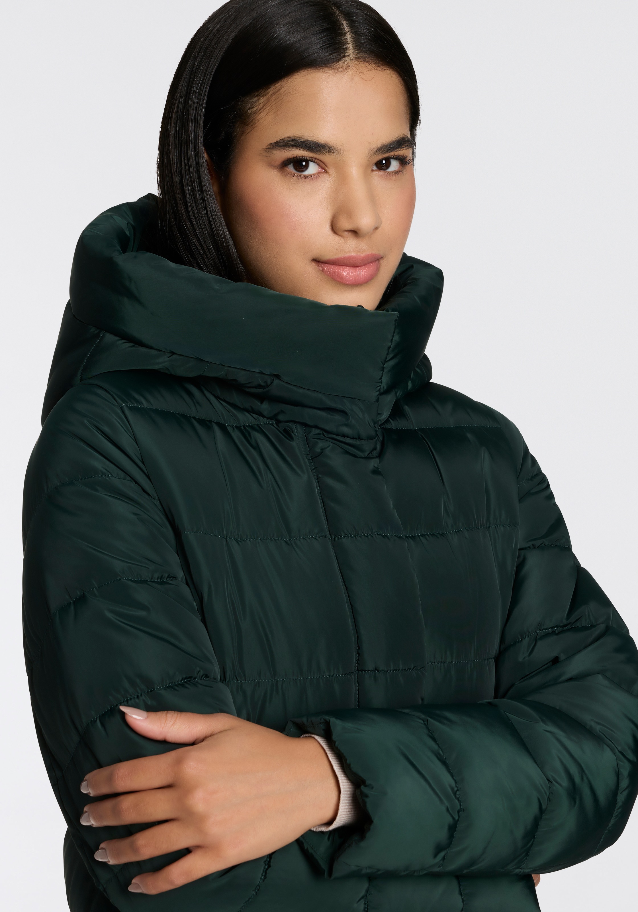 ONLY Onltina Puffer Coat Green M 2