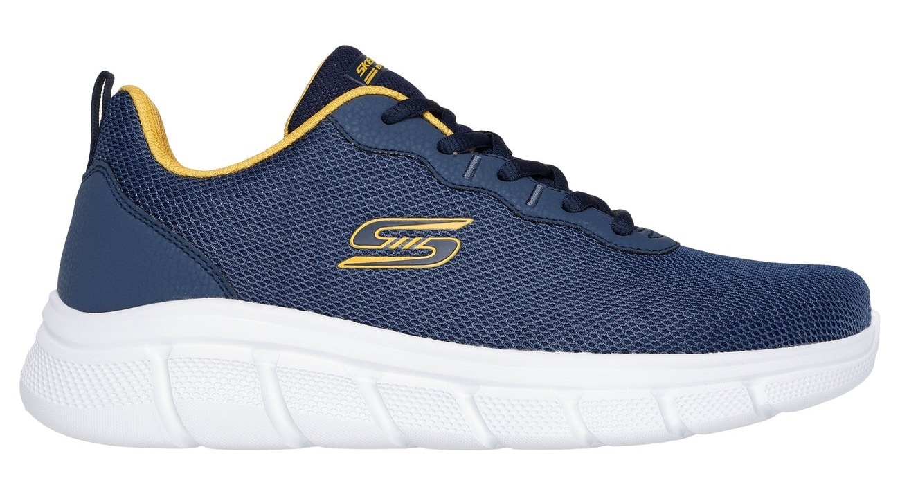 Skechers Sneaker »Bobs Sport™ B Flex – Chill Edge«, Chunky Sneaker, Schnürschuhe in veganer Verarbeitung