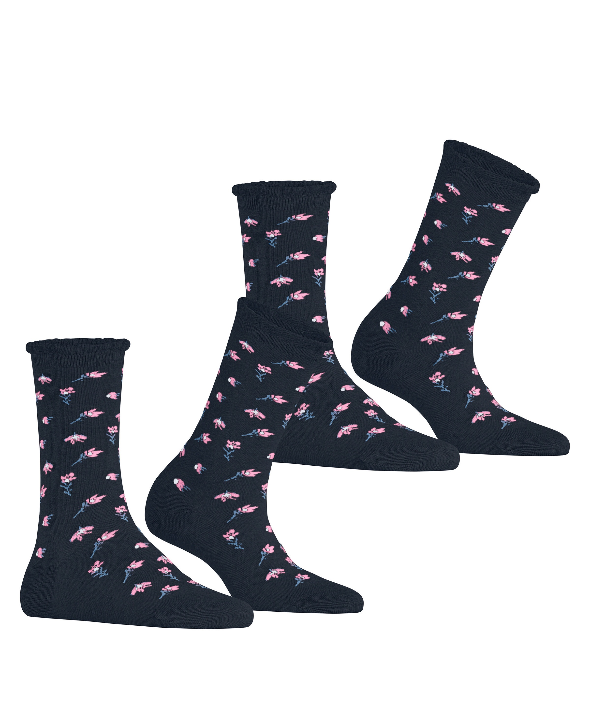 Esprit Socken »Petite Flowers 2-Pack« 2 Stk. tlg.