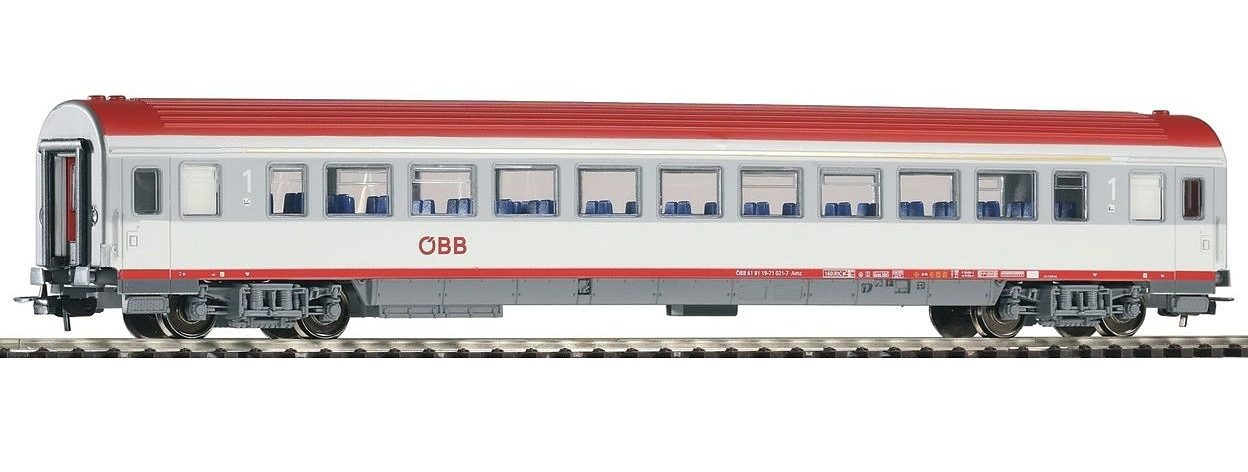 Piko Personenwagen Ic Grossraumwagen 1 Klasse Bmz Obb Spur H0 Baur