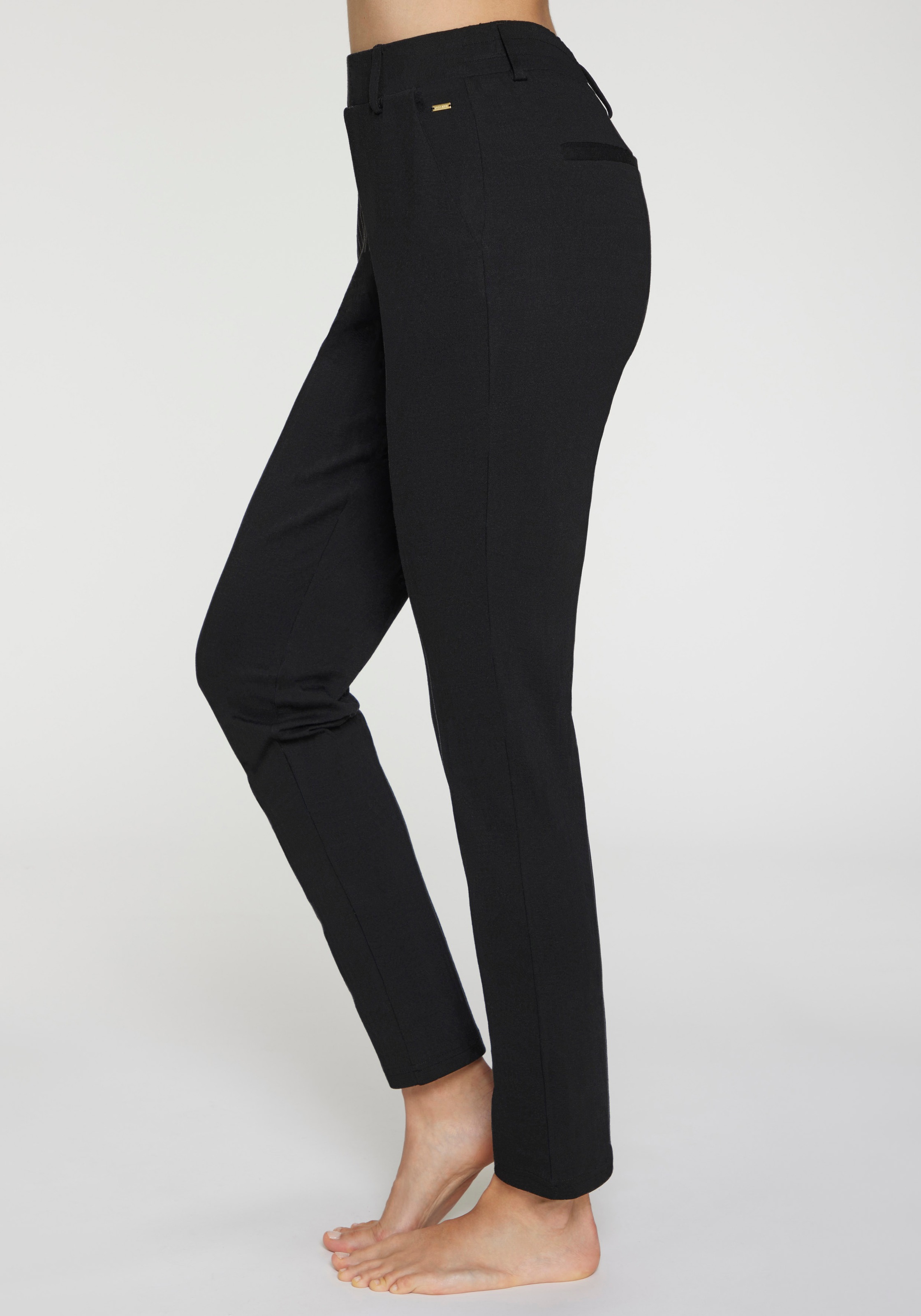 LASCANA Jogger Pants  mit Ajourstrickmuster