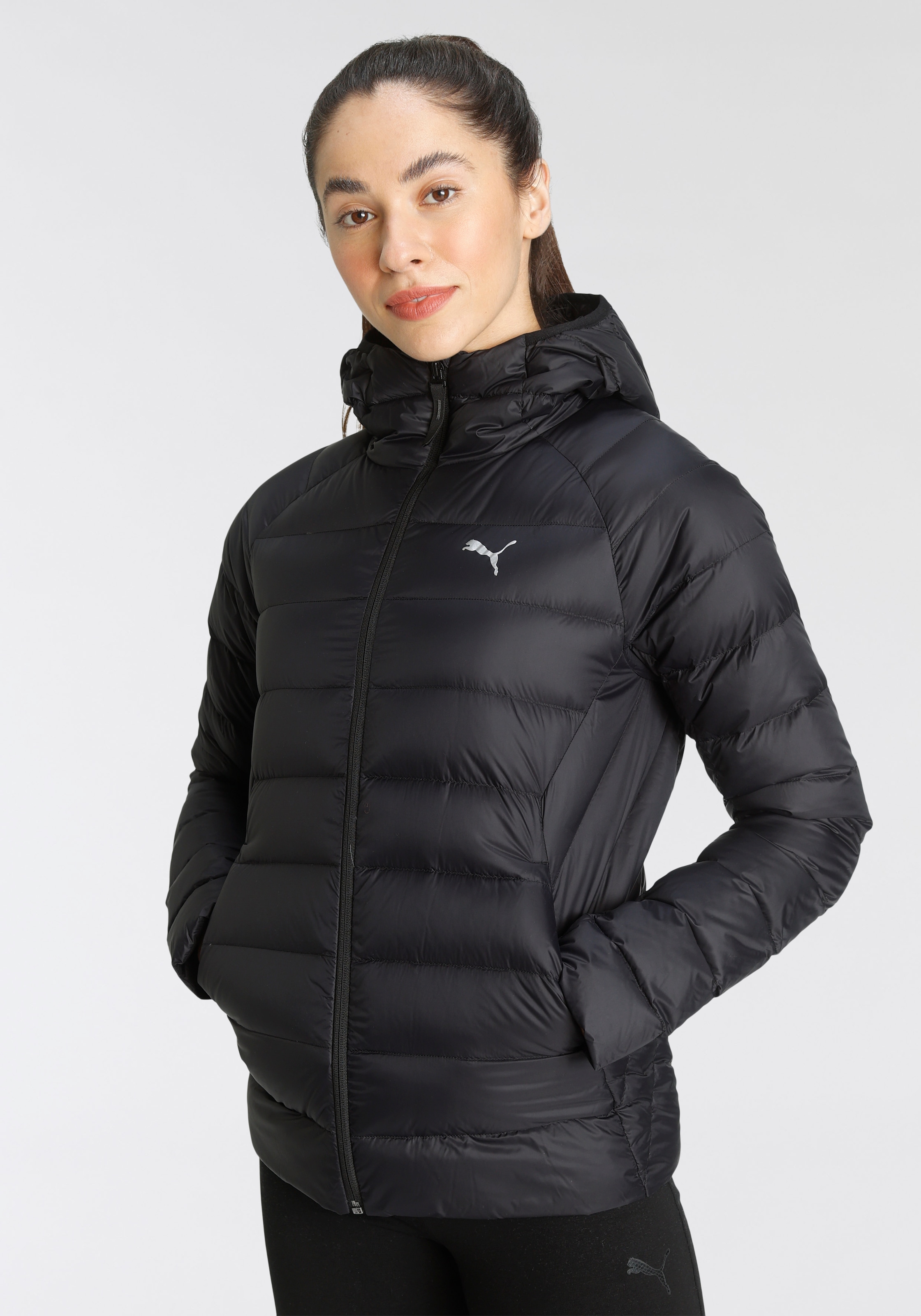 PUMA Daunenjacke "PACKLITE HOODED DOWN JACKET" mit Kapuze Winterjacke Damen günstig online kaufen
