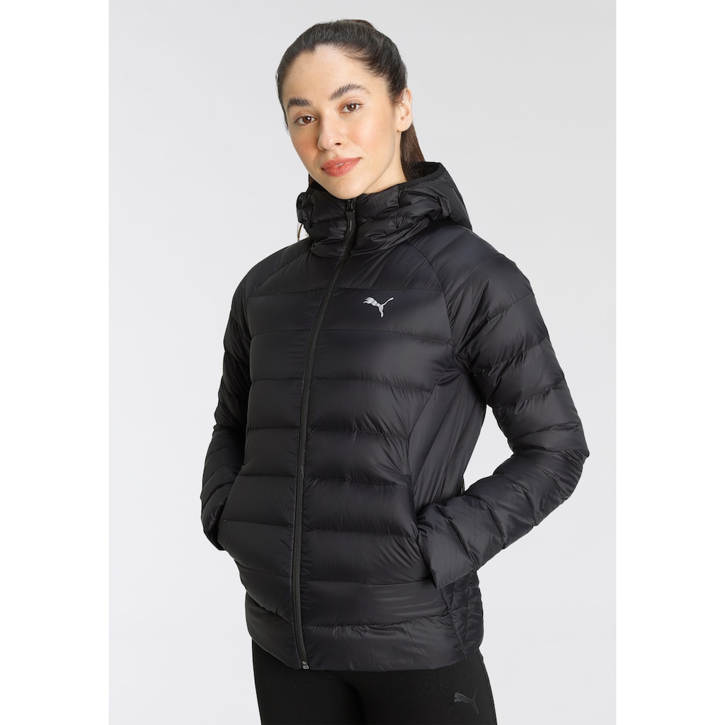 PUMA Daunenjacke »PACKLITE HOODED DOWN JACKET«, mit Kapuze